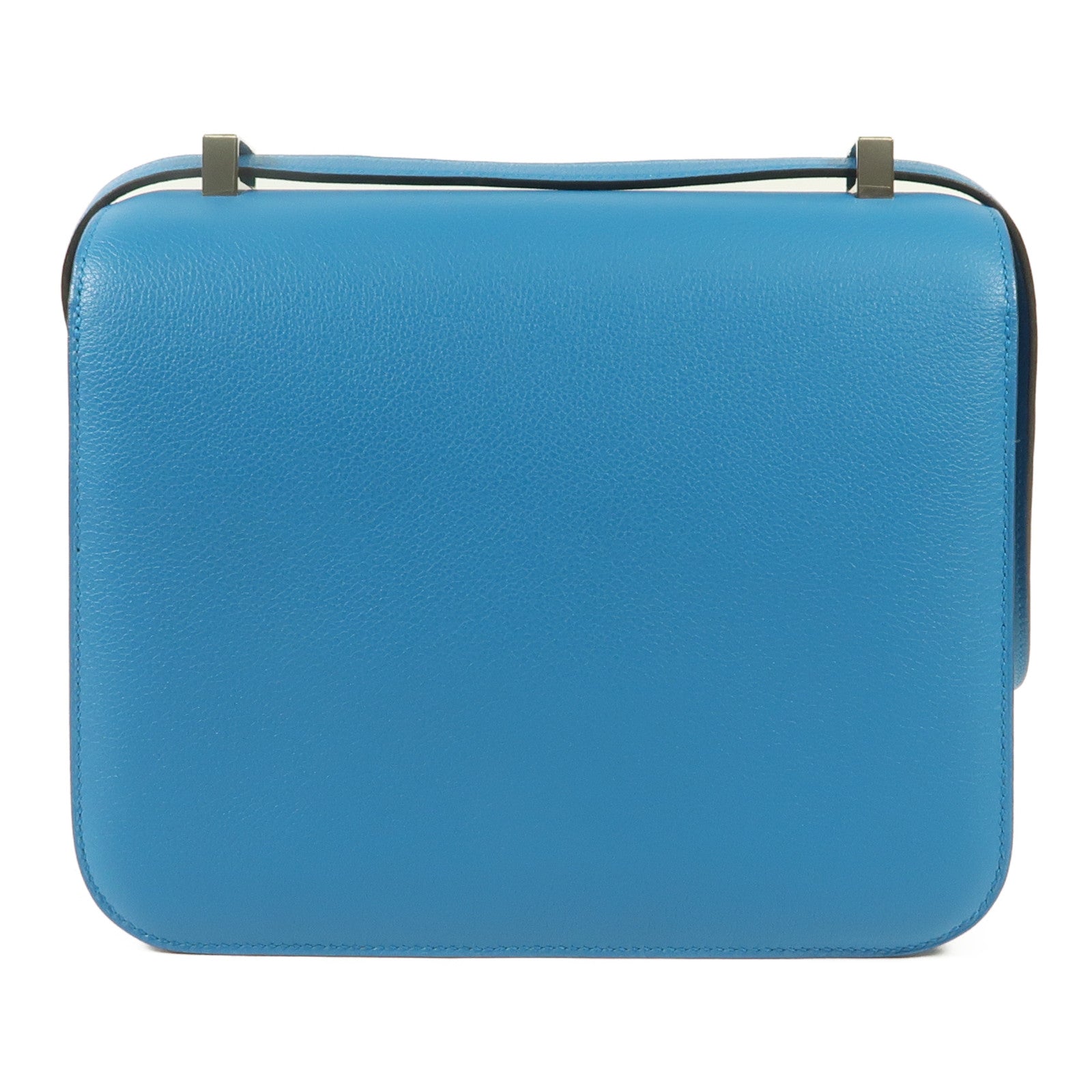 HERMES Evercolor皮革Constance 24銀扣肩背袋