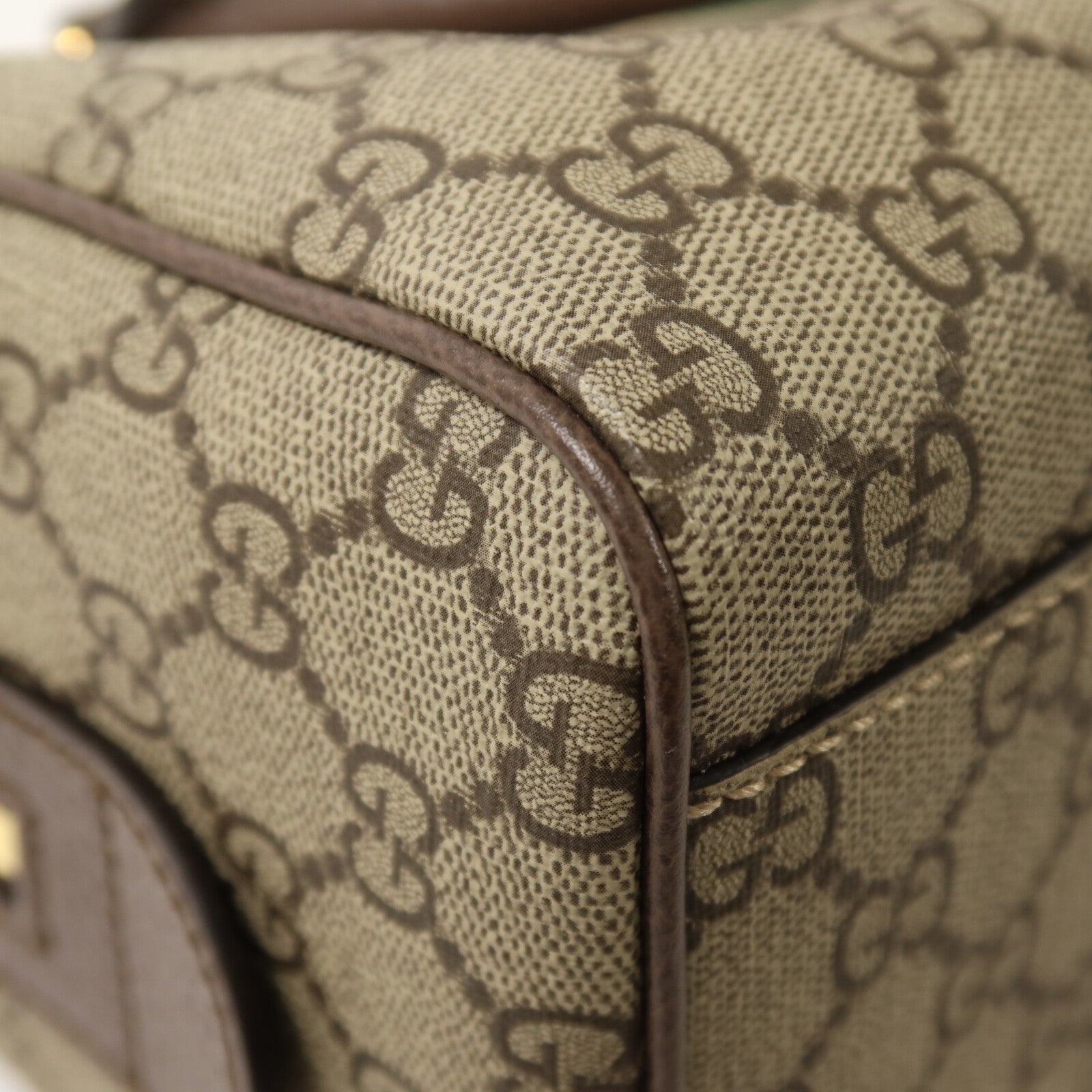 GUCCI 塗層帆布Ophidia GG手挽肩背兩用袋