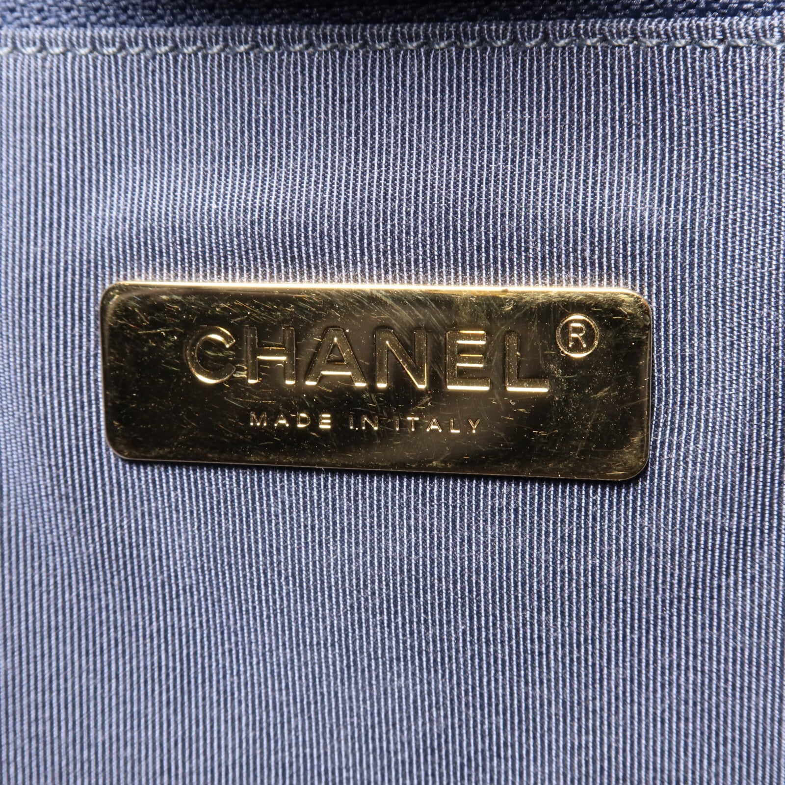 CHANEL 牛皮皮革Chanel 19 Tote Bag鏈帶手挽肩背兩用袋