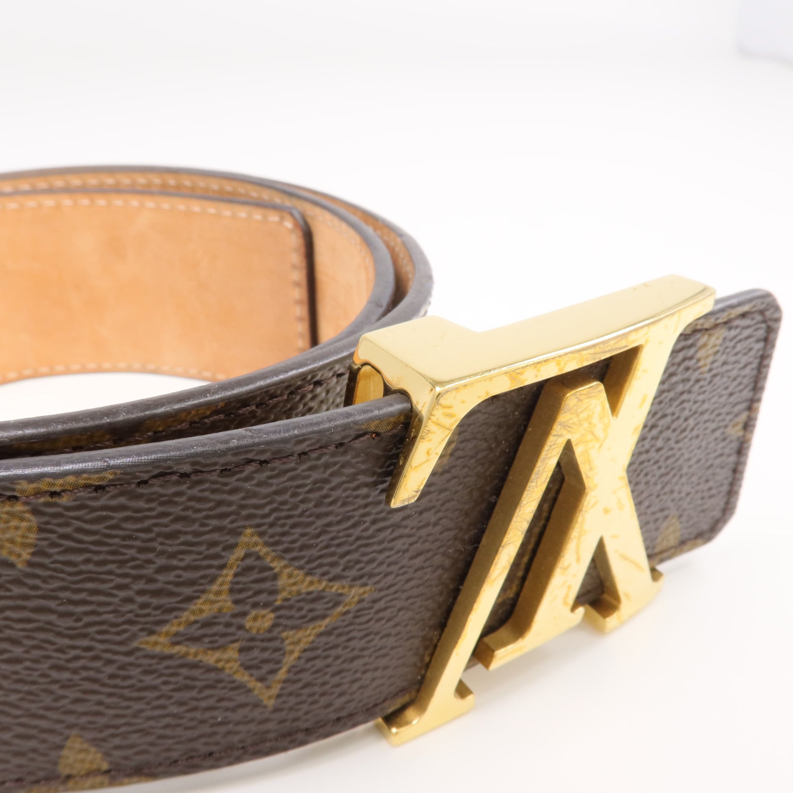 LOUIS VUITTON Monogram Belt 85cm皮帶