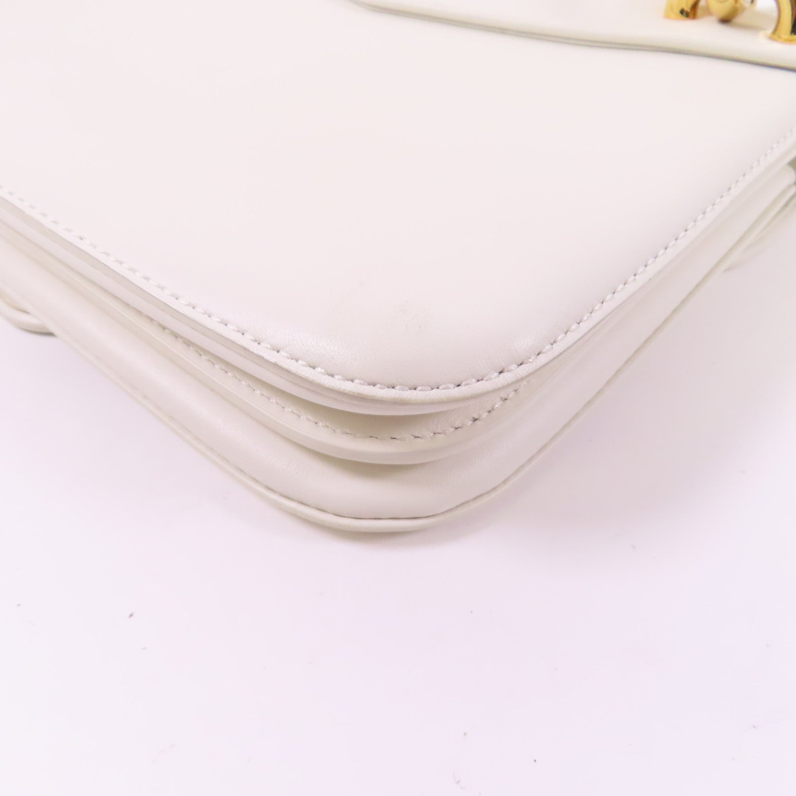 BOTTEGA VENETA 【激減優惠】皮革2 Way Shoulder金扣手挽肩背兩用袋