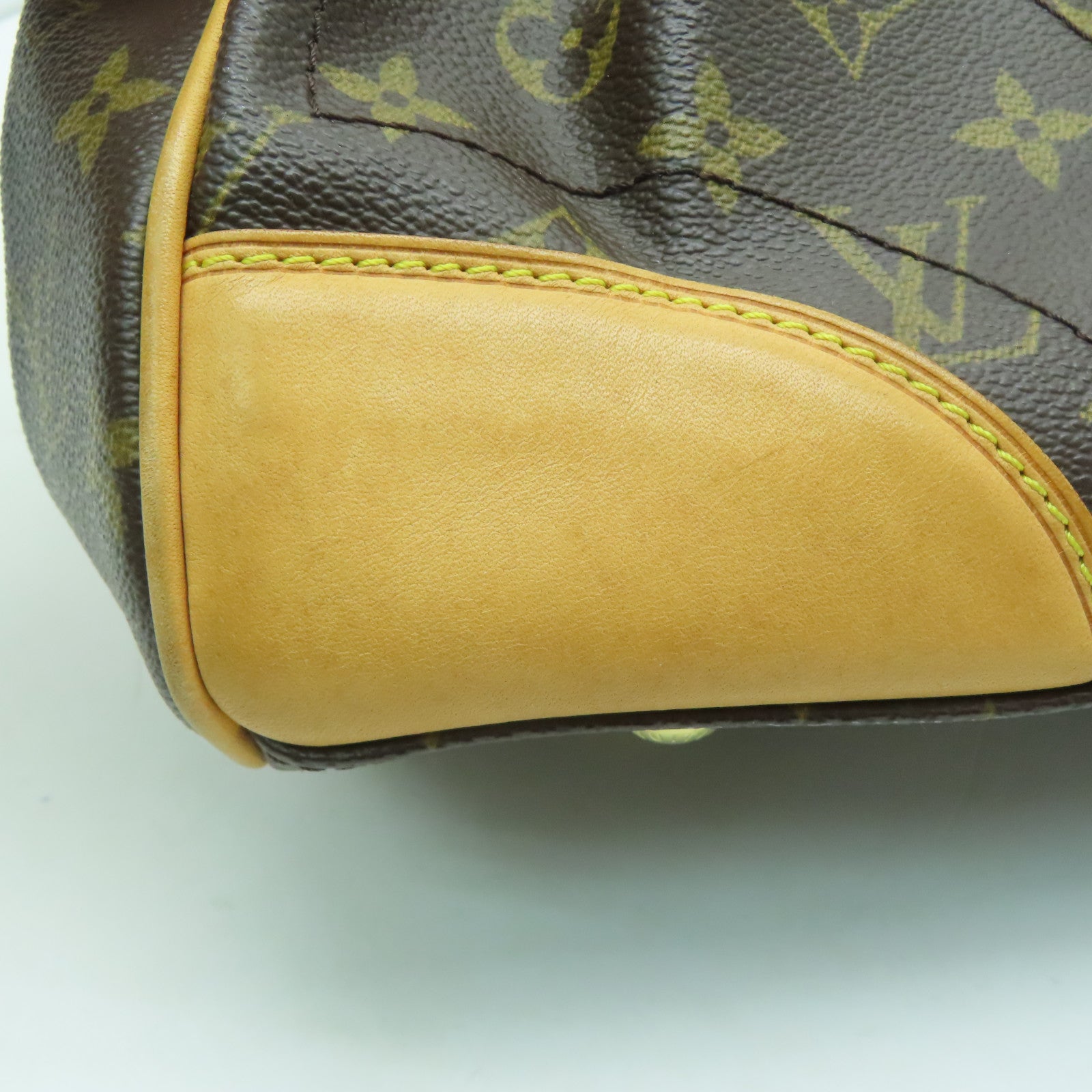 LOUIS VUITTON Monogram Beverly MM金扣肩背袋啡色