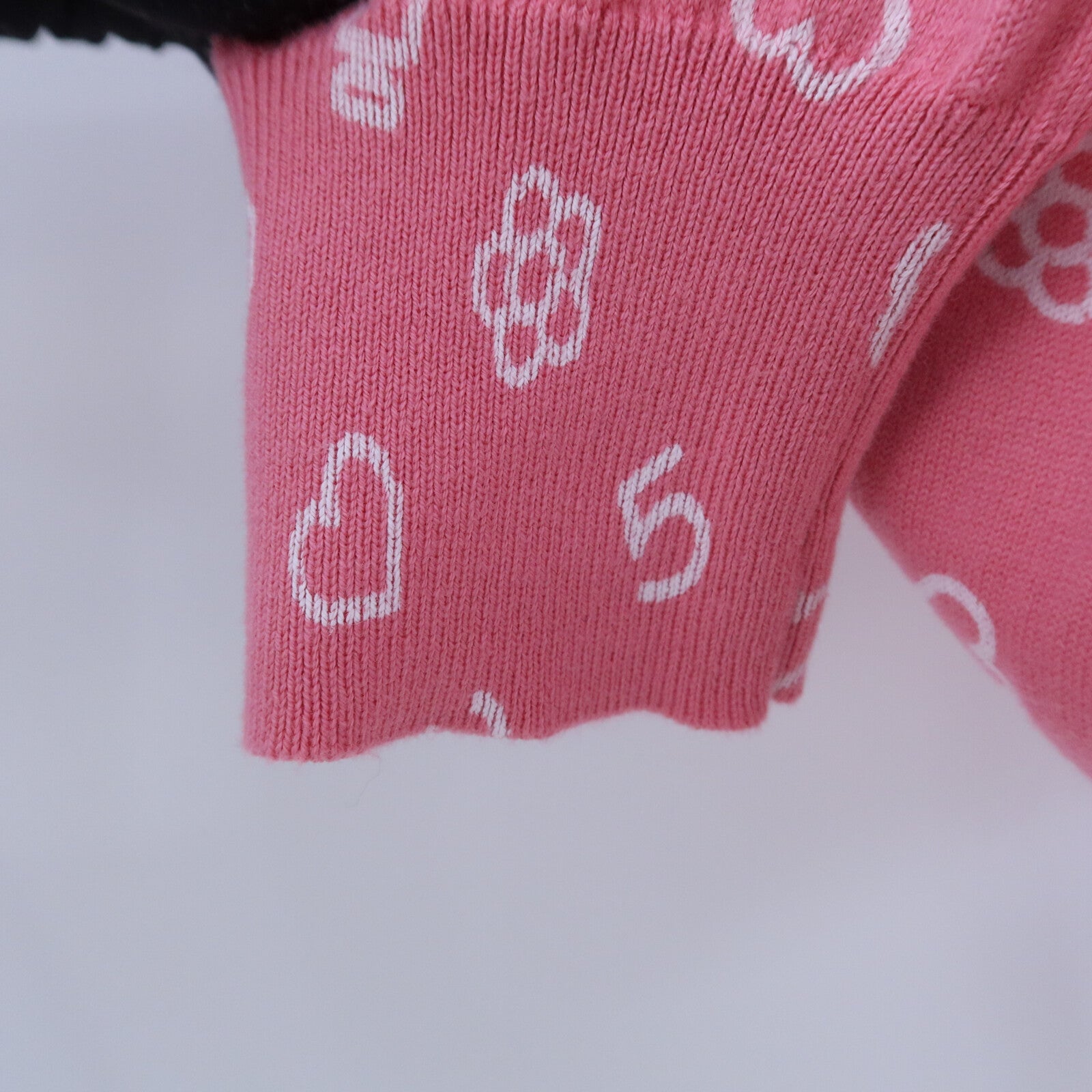 CHANEL Cotton/Polyamide V-neck Long Sleeve Knit針織
