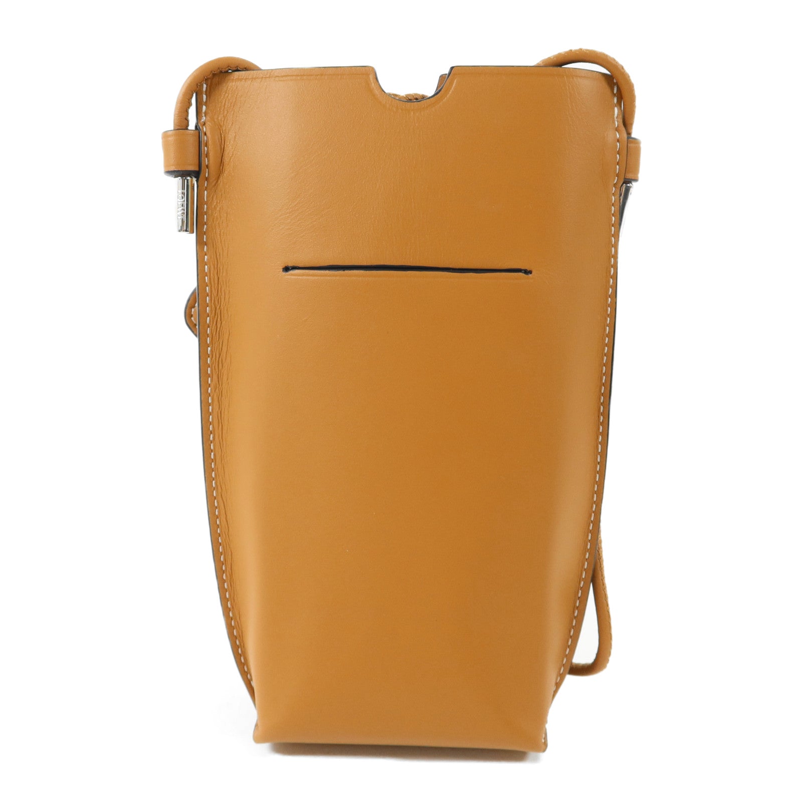 LOEWE 牛皮皮革Gate Pocket Phone Bag手機肩背袋