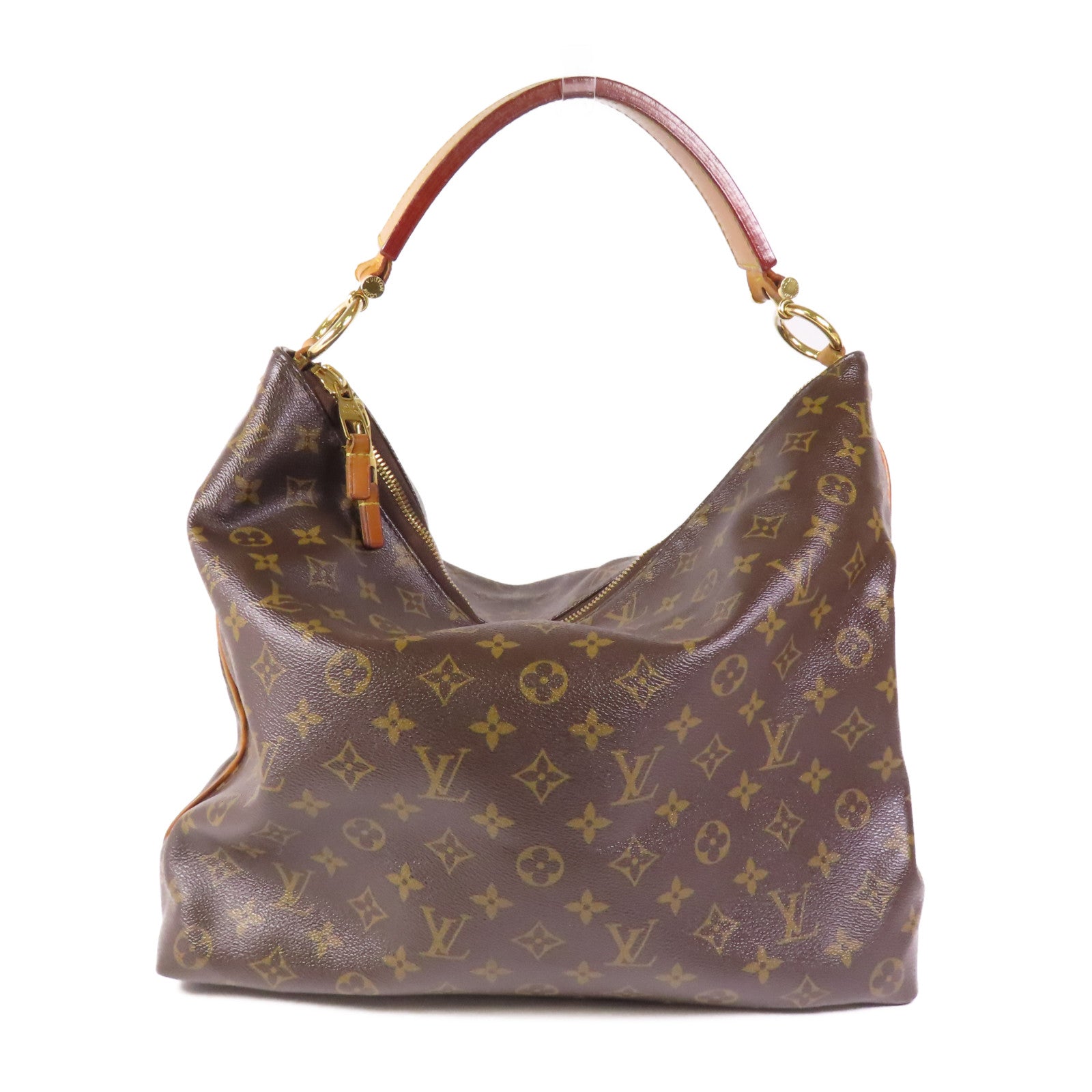 LOUIS VUITTON Monogram Sully MM金扣肩背袋