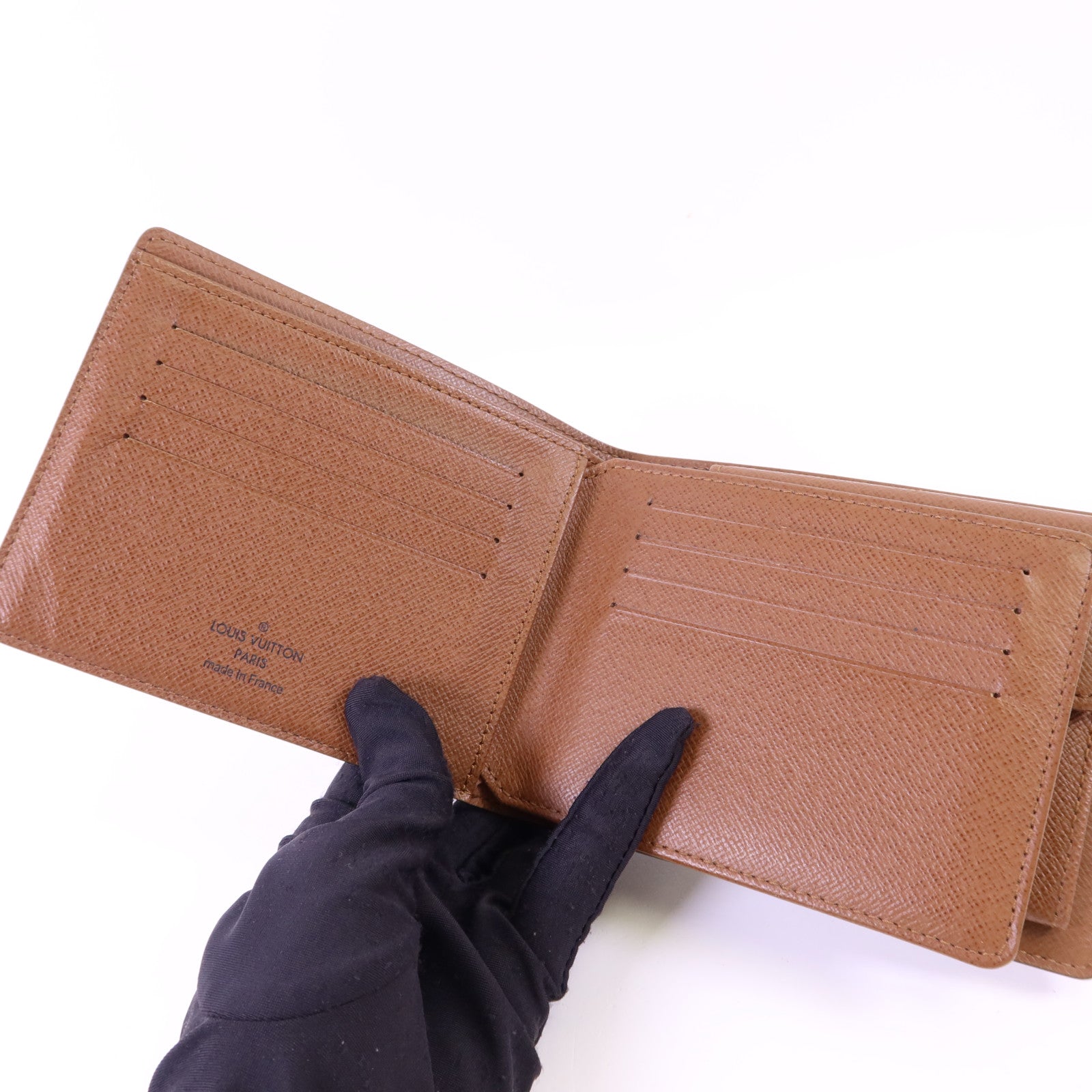 LOUIS VUITTON Monogram Bifold Wallet金扣錢包