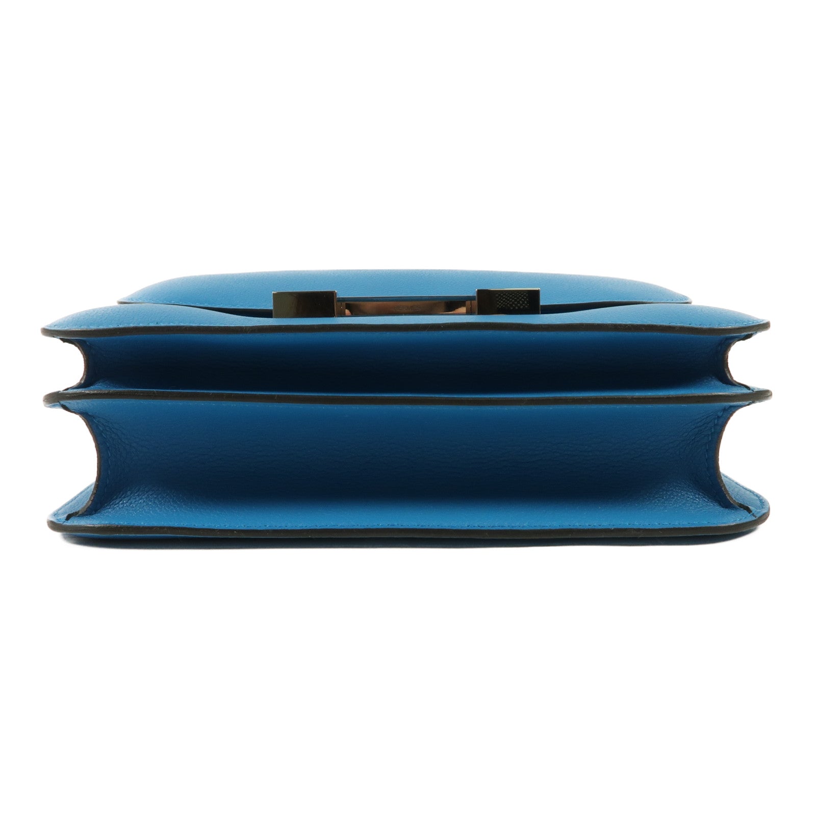 HERMES Evercolor皮革Constance 24銀扣肩背袋