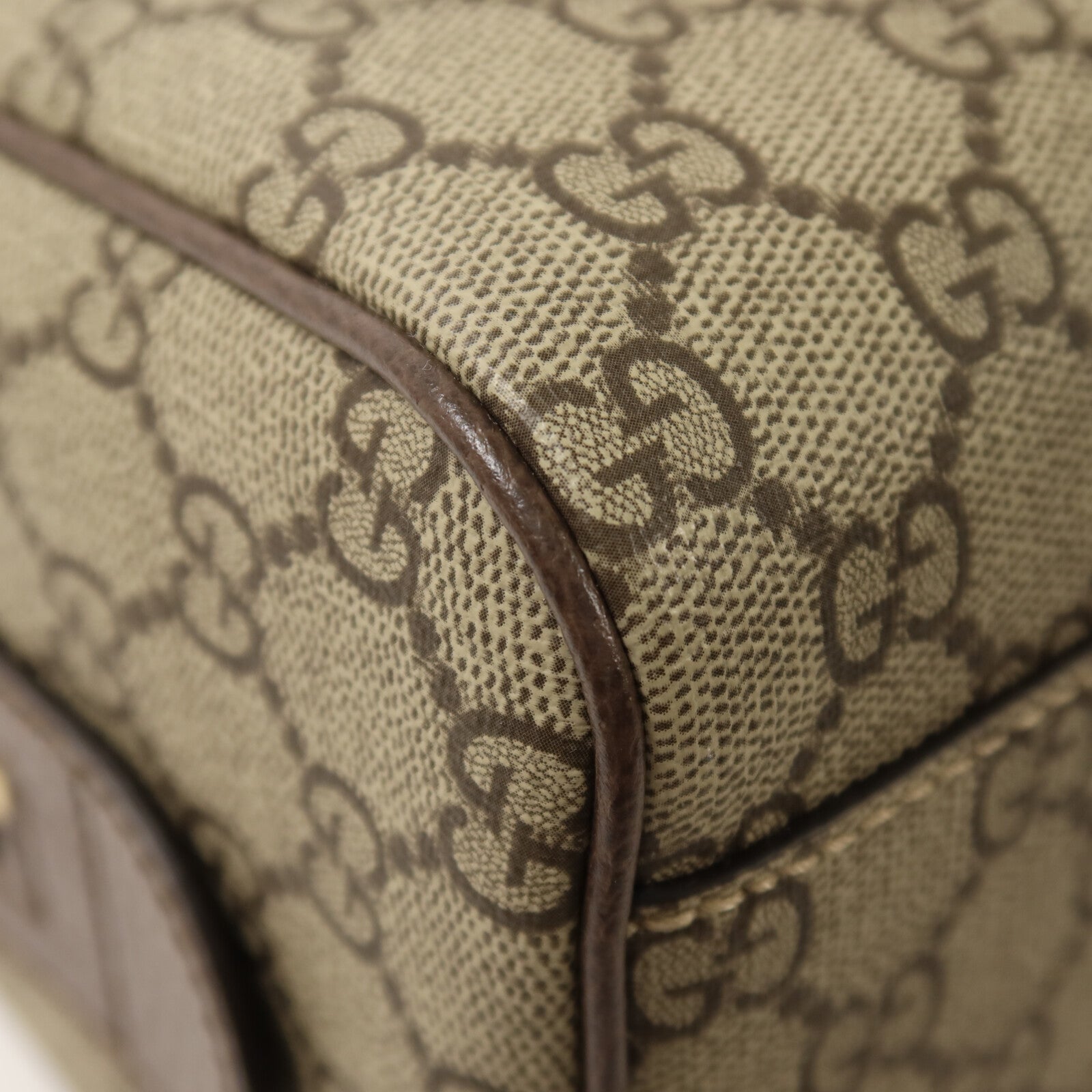 GUCCI 塗層帆布Ophidia GG手挽肩背兩用袋