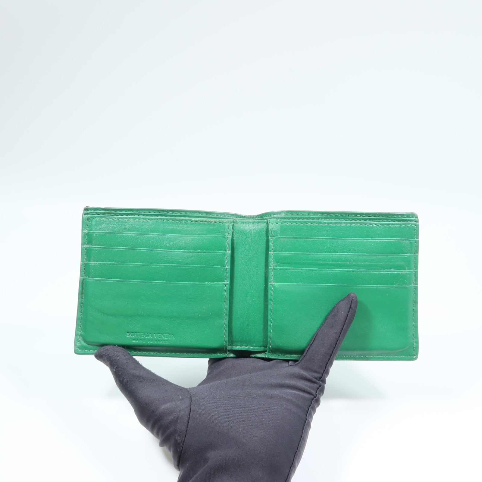BOTTEGA VENETA 織紋皮革Wallet錢包