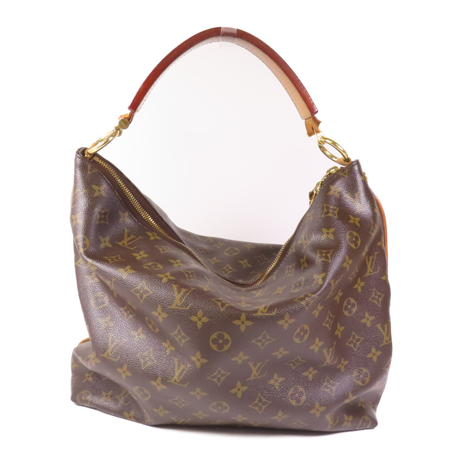 LOUIS VUITTON Monogram Sully MM金扣肩背袋