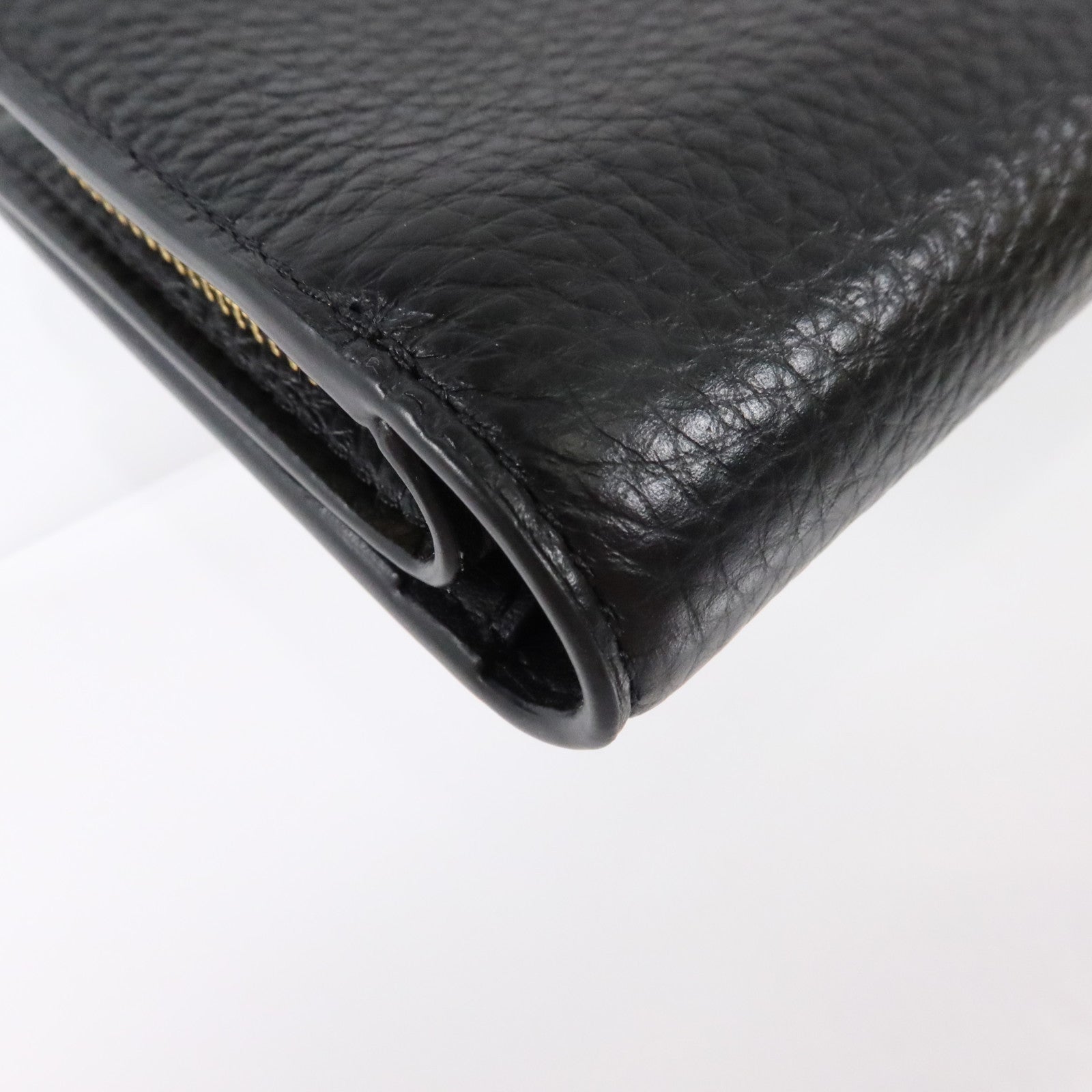 COACH 牛皮皮革Wallet金扣錢包