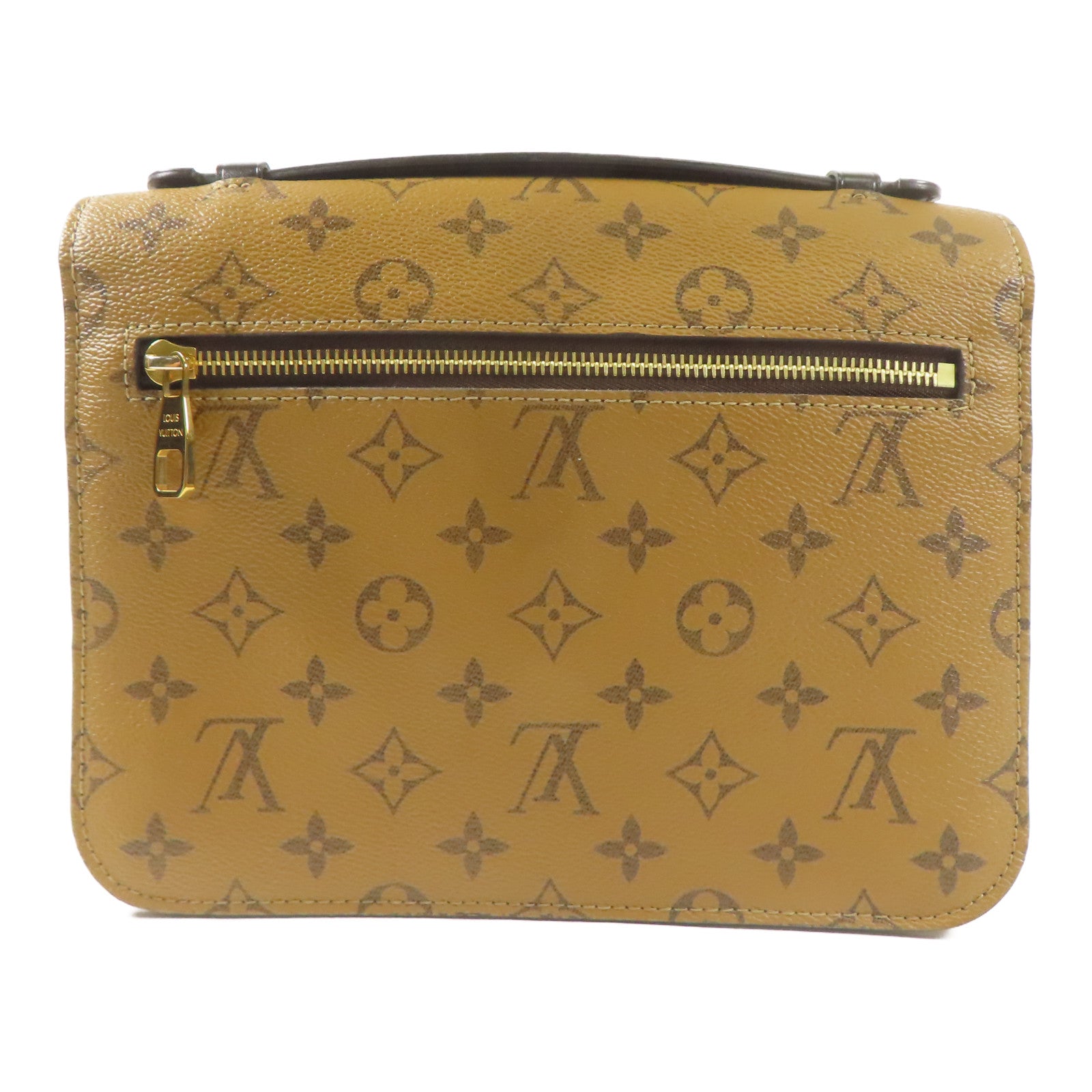 LOUIS VUITTON LV Pochette Metis 2way Shoulder Bag M44876 Monogram Reverse Brown