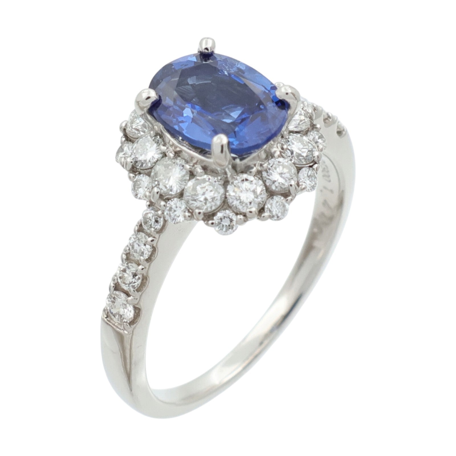 JEWELRY PT900鉑金/藍寶石Sapphire鑽石項鍊