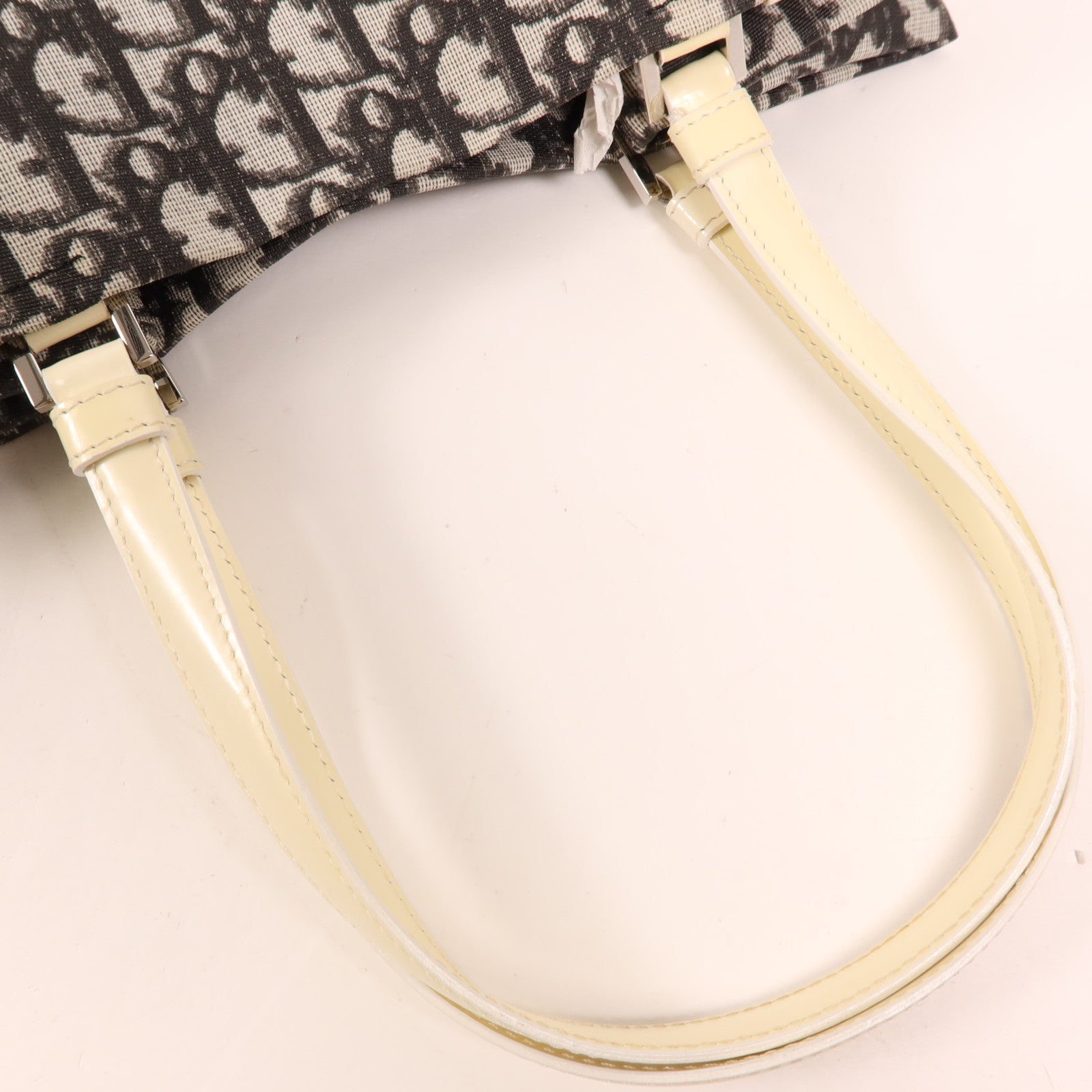 Dior 塗層帆布Tote Bag銀扣手挽袋