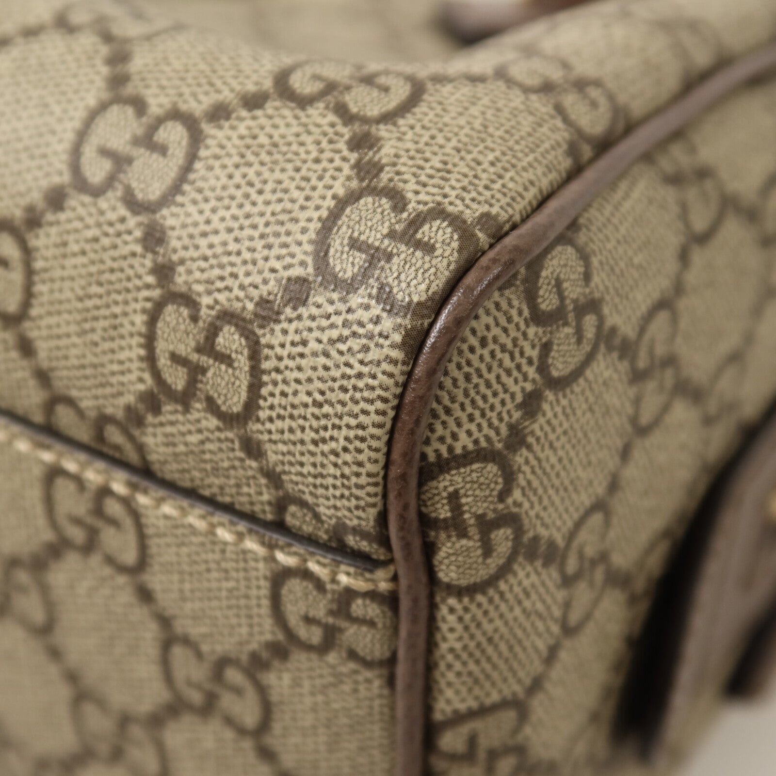 GUCCI 塗層帆布Ophidia GG手挽肩背兩用袋