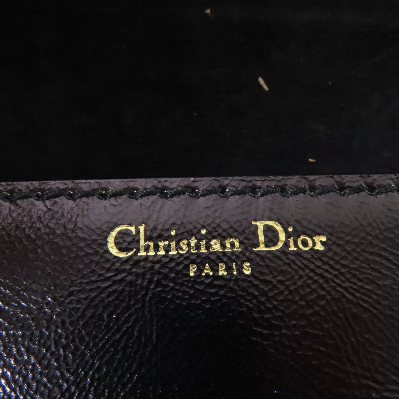 Dior 牛皮皮革J'ADior金扣鏈帶肩背袋