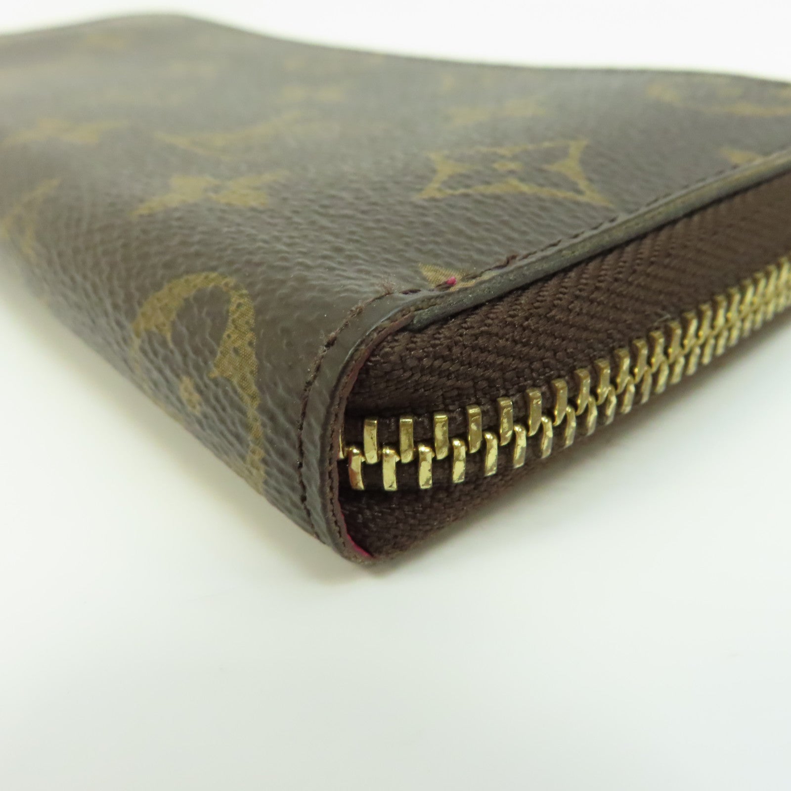 LOUIS VUITTON Monogram Long Wallet金扣長錢包啡色