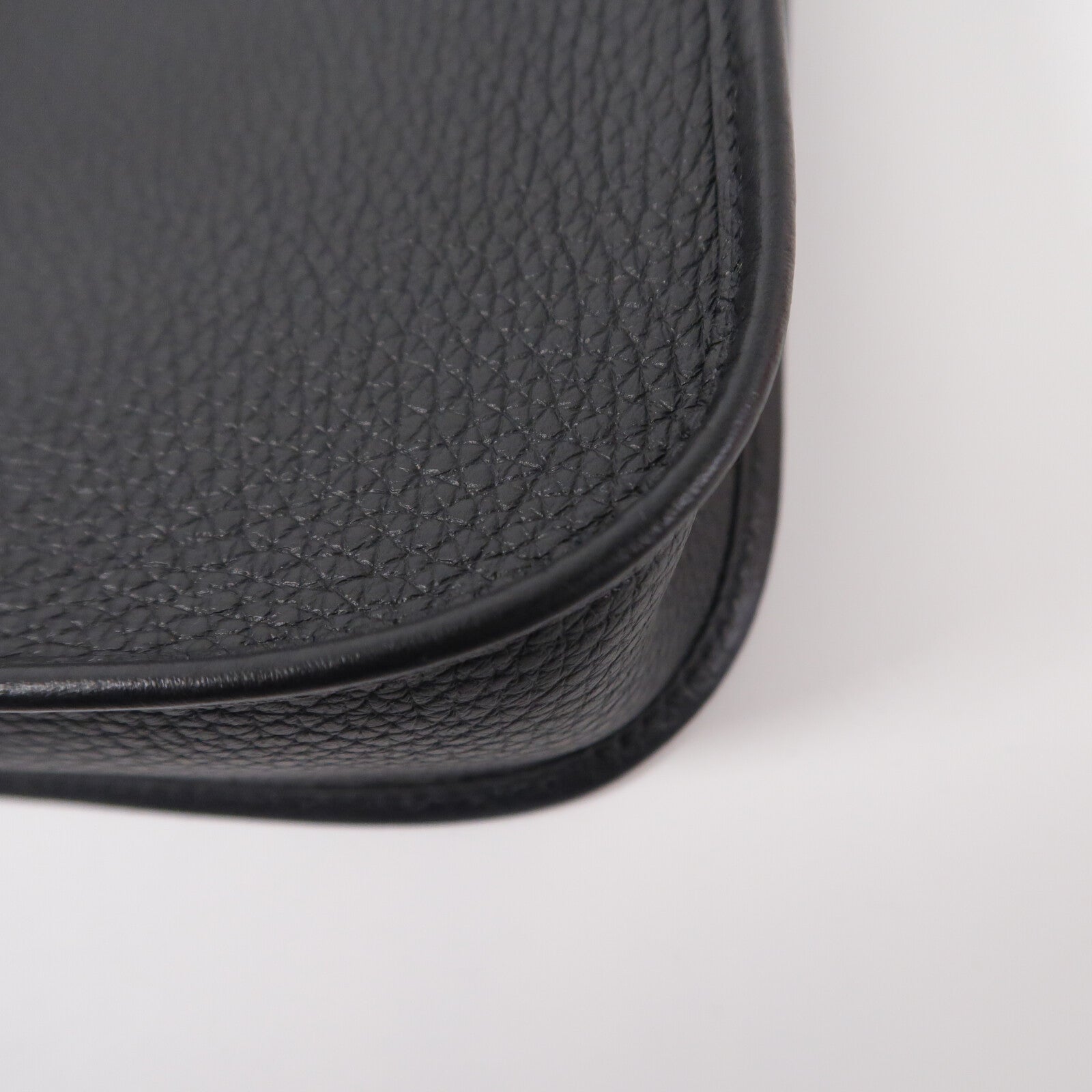 HERMES Clemence皮革Evelyne TPM肩背袋Noir