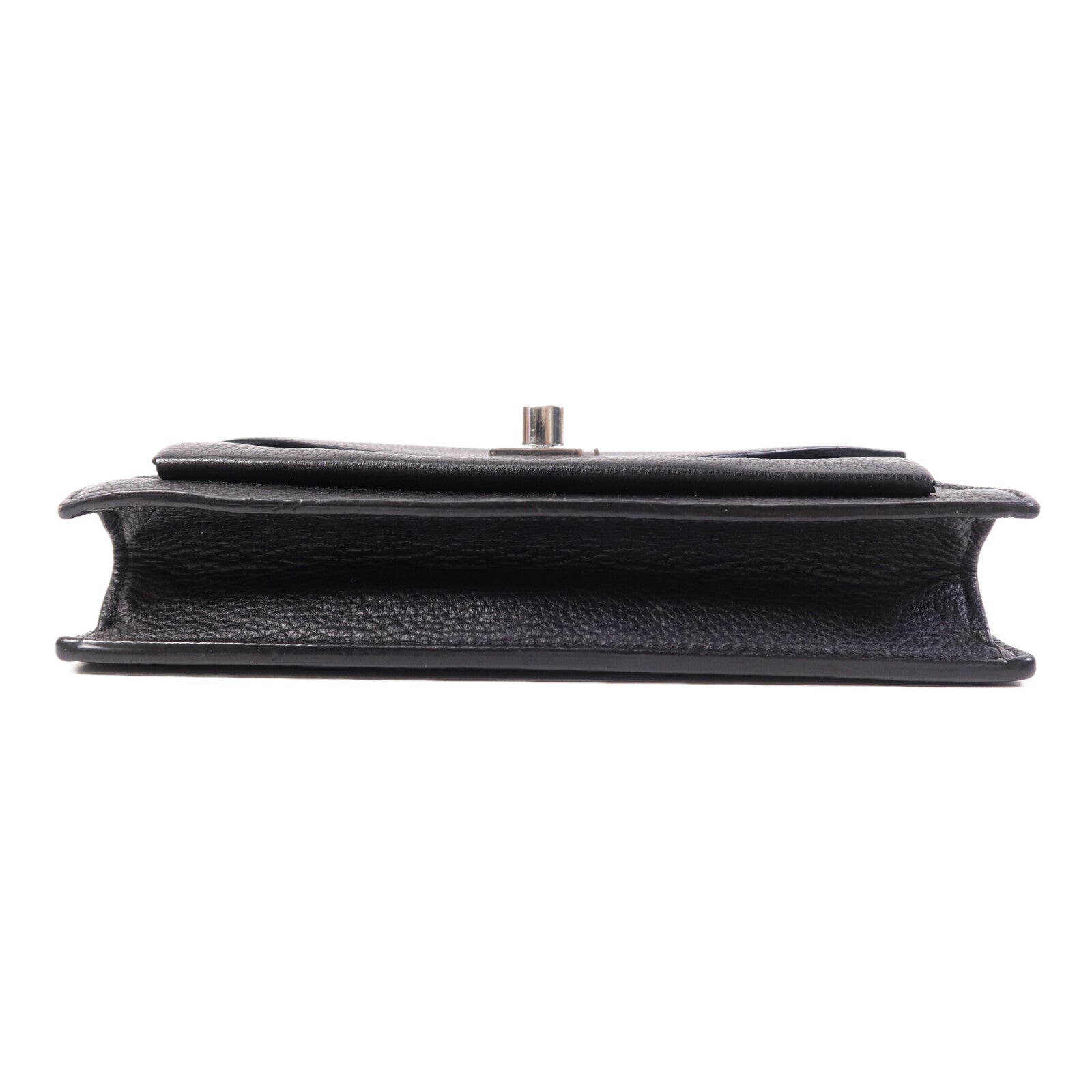 LOUIS VUITTON 牛皮皮革Mylockme銀扣鏈帶肩背袋