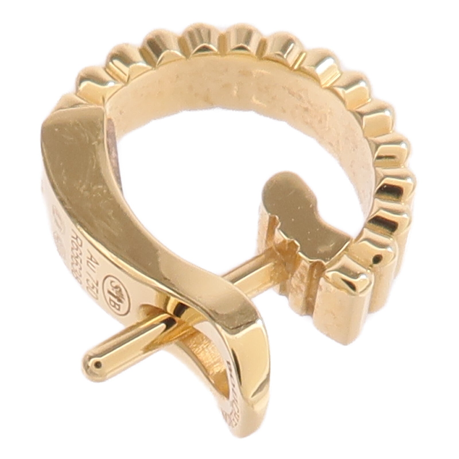 Boucheron 18K黃金Quatre Grosgrain Single Clip Earring耳環