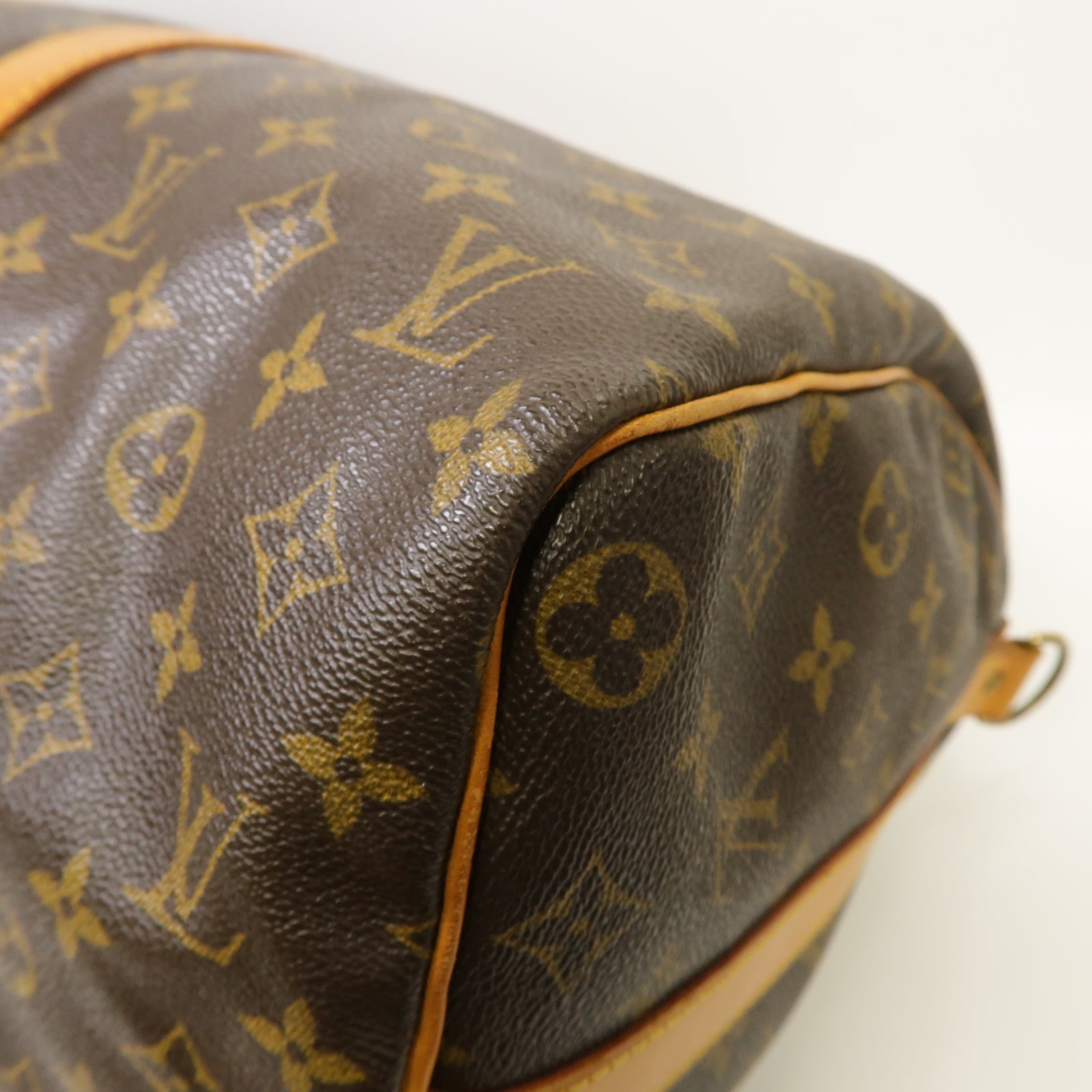 LOUIS VUITTON 【激減優惠】Monogram Keepall Bandouliere 45金扣手挽肩背兩用袋棕色