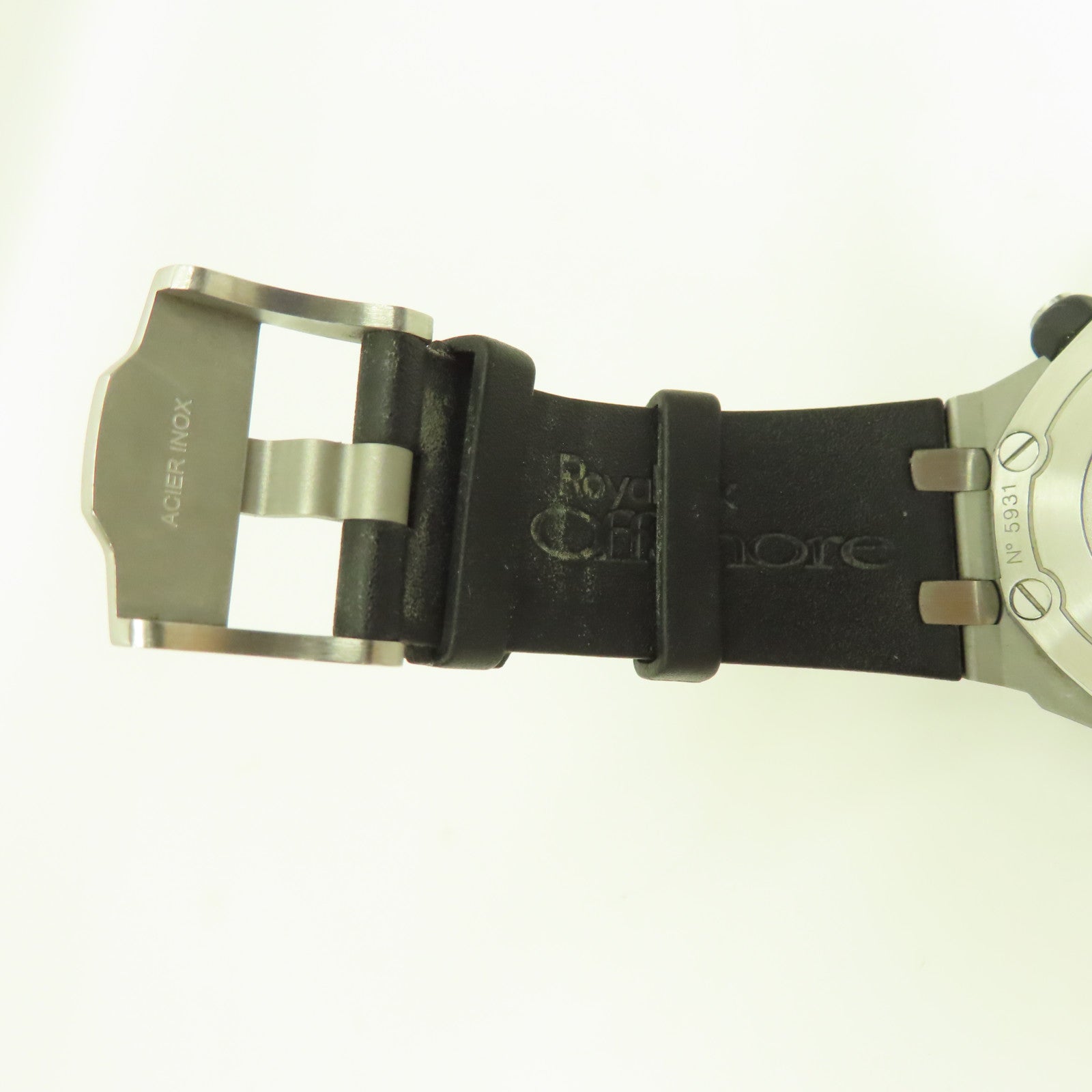 AUDEMARS PIGUET Royal Oak不鏽鋼手錶自動機芯黑色