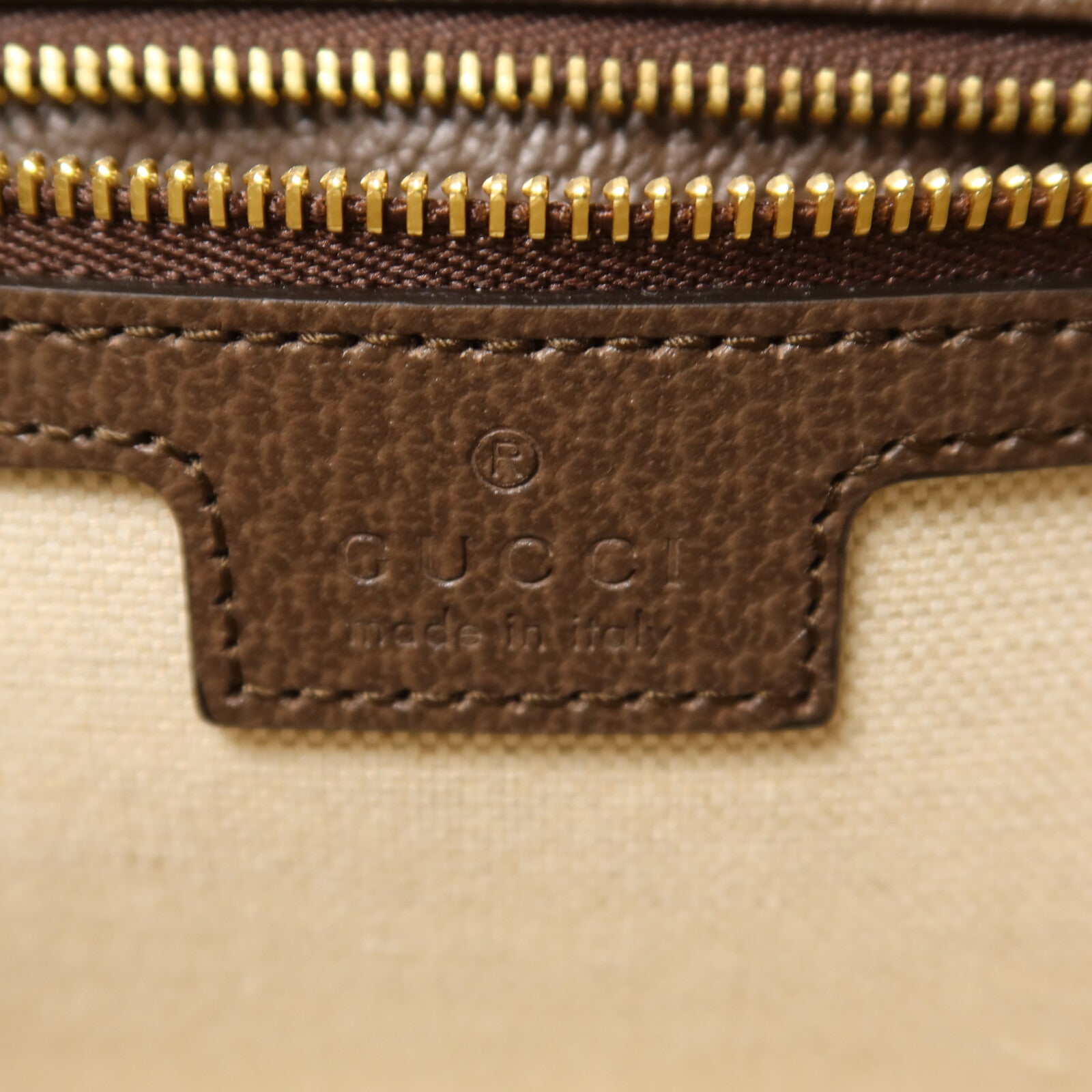 GUCCI 塗層帆布Ophidia GG手挽肩背兩用袋