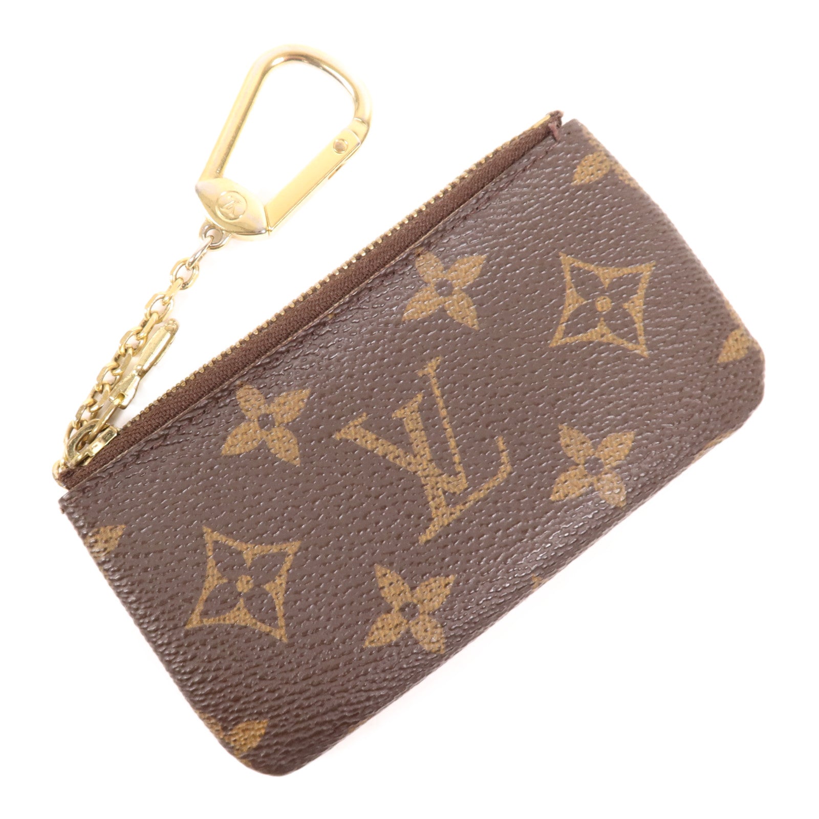 LOUIS VUITTON Monogram Key Pouch金扣鎖匙包