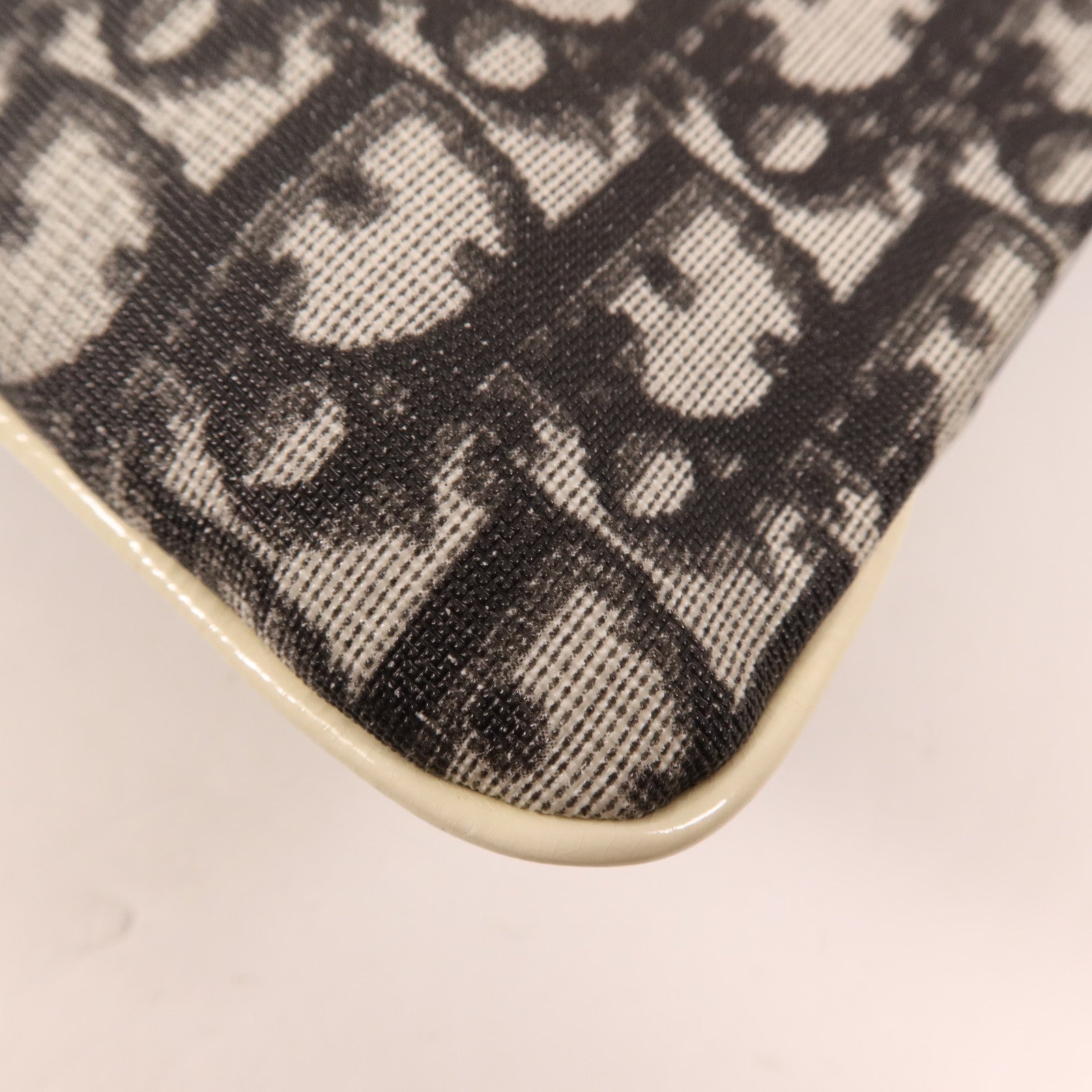 Dior 塗層帆布Tote Bag銀扣手挽袋