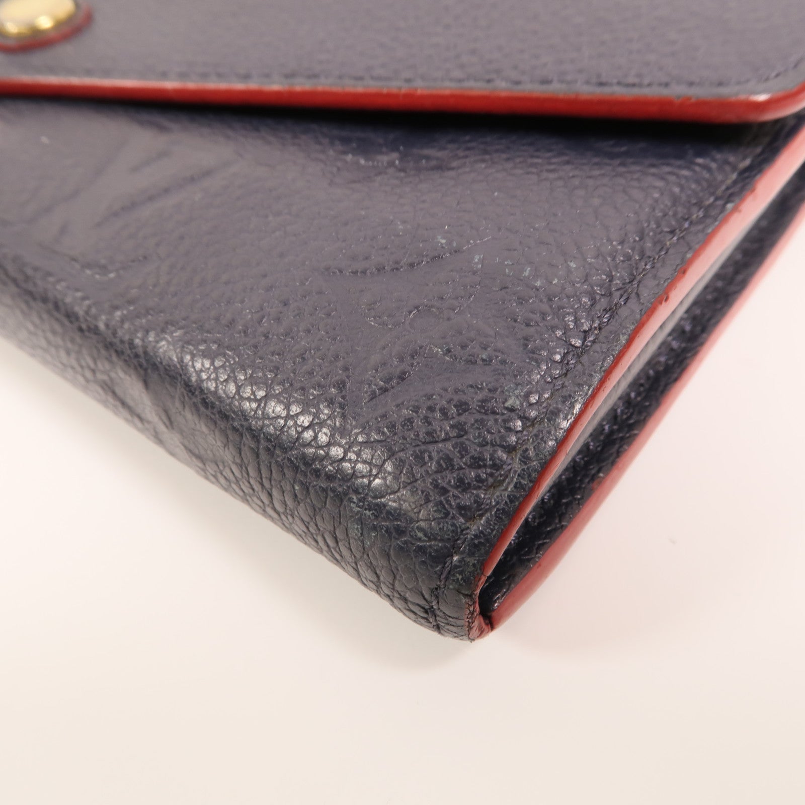 LOUIS VUITTON Monogram Empreinte Sarah金扣長錢包