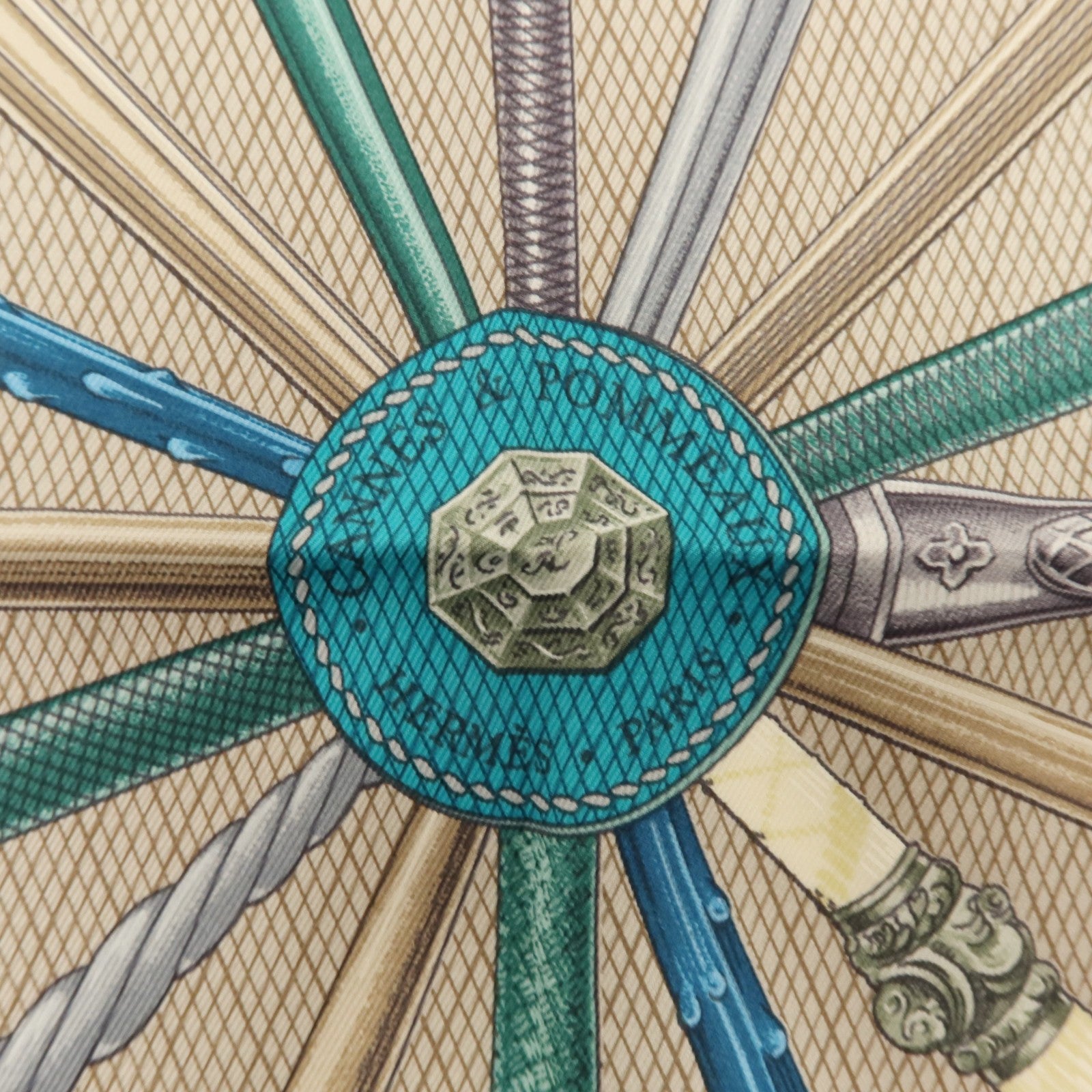 HERMES 絲質Scarf 65x65cm絲巾
