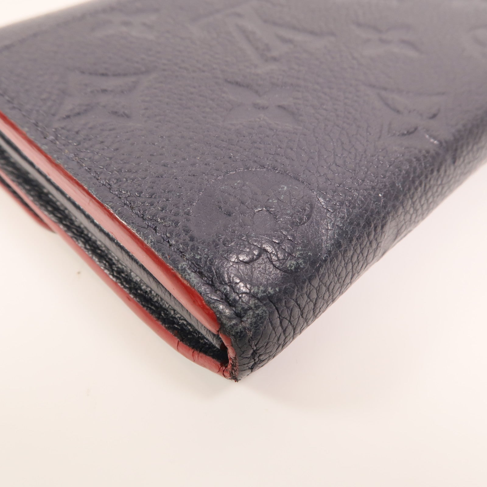 LOUIS VUITTON Monogram Empreinte Sarah金扣長錢包