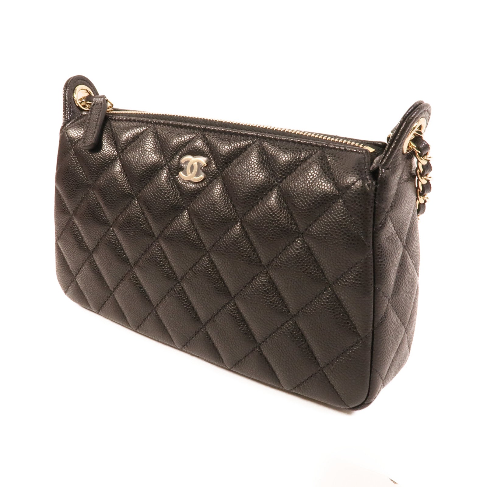 CHANEL 牛皮皮革Chain Shoulder肩背袋