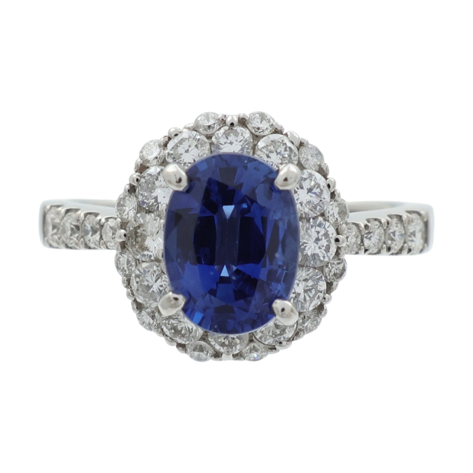 JEWELRY PT900鉑金/藍寶石Sapphire鑽石項鍊