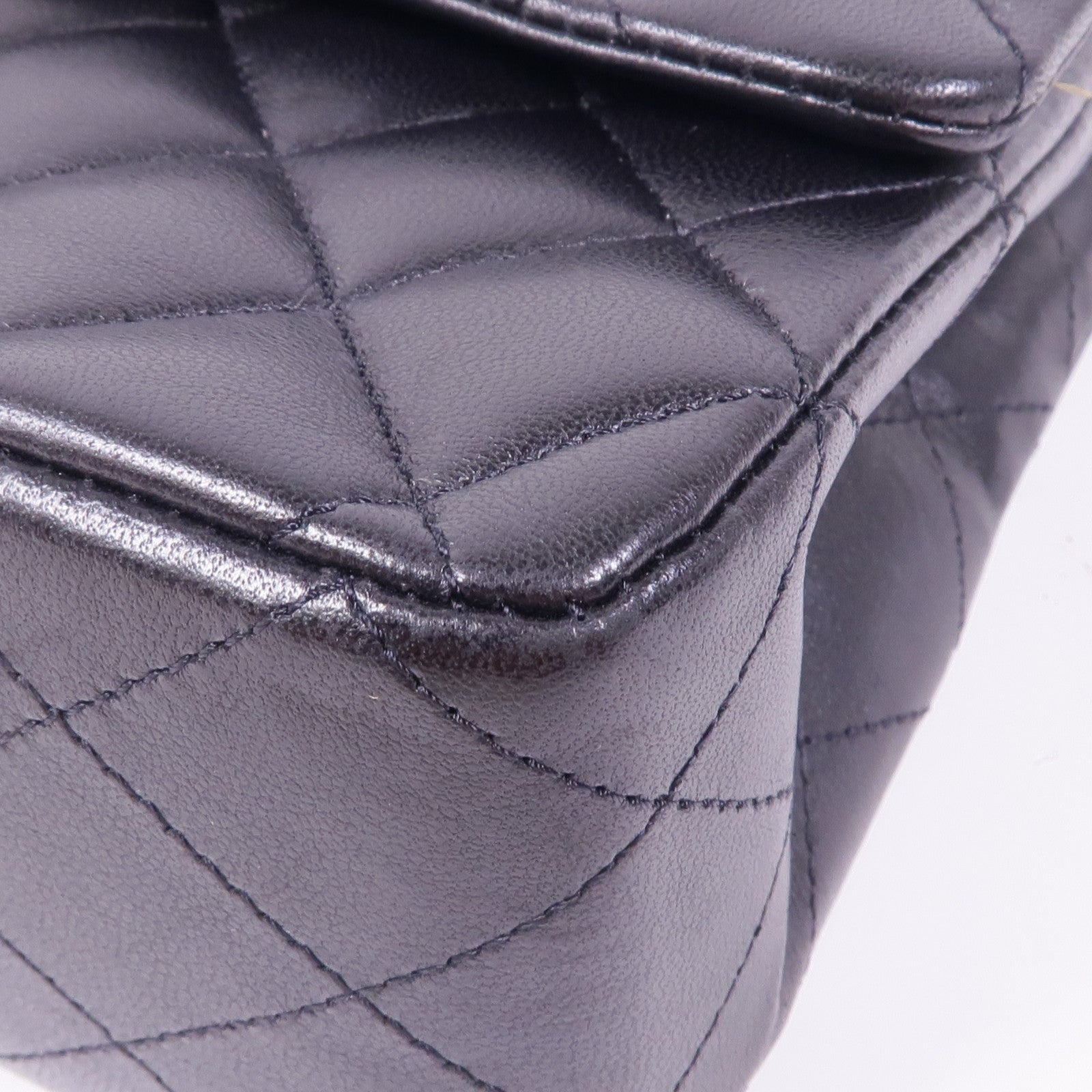 CHANEL 羊皮皮革Classic 25金扣鏈帶肩背袋