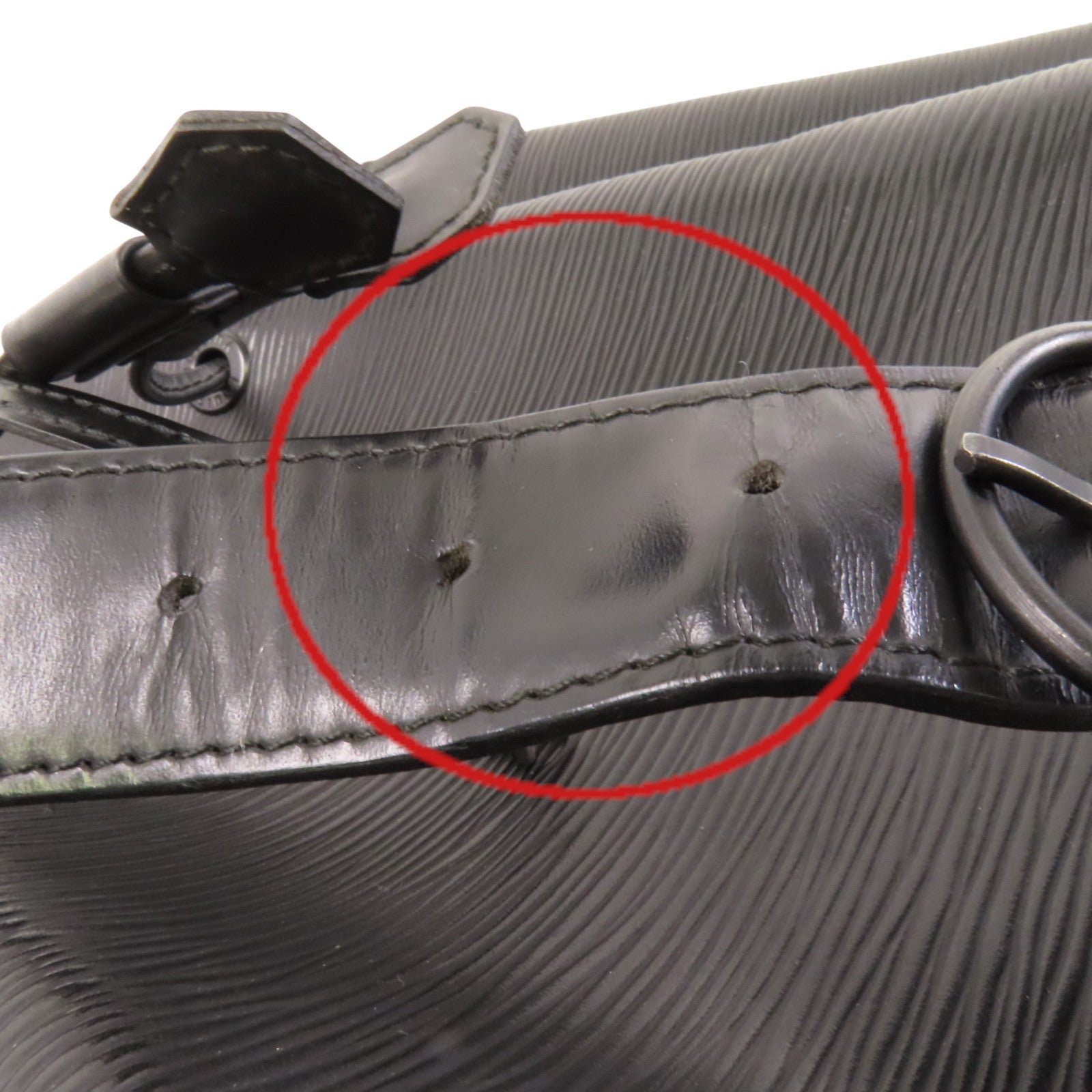 LOUIS VUITTON Epi Sac A Dos銀扣肩背袋