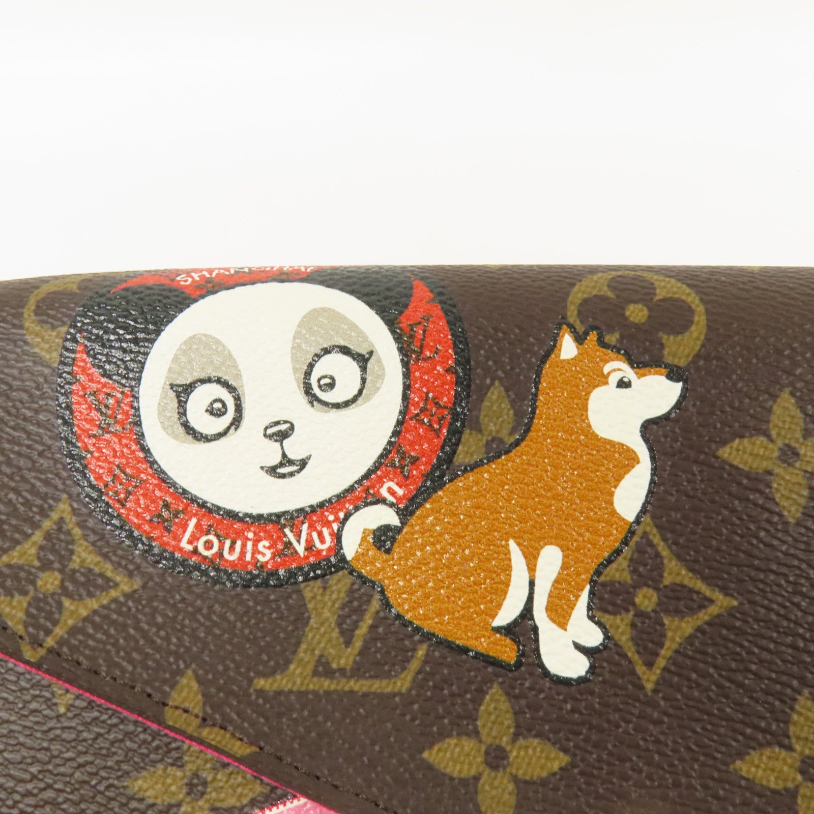LOUIS VUITTON Monogram Pochette Felicie金扣鏈帶肩背袋