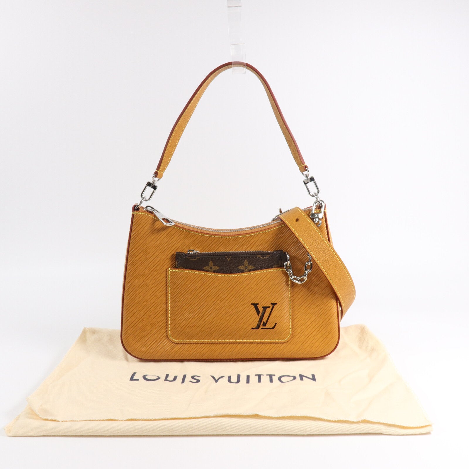 LOUIS VUITTON Epi Marelle手挽肩背兩用袋