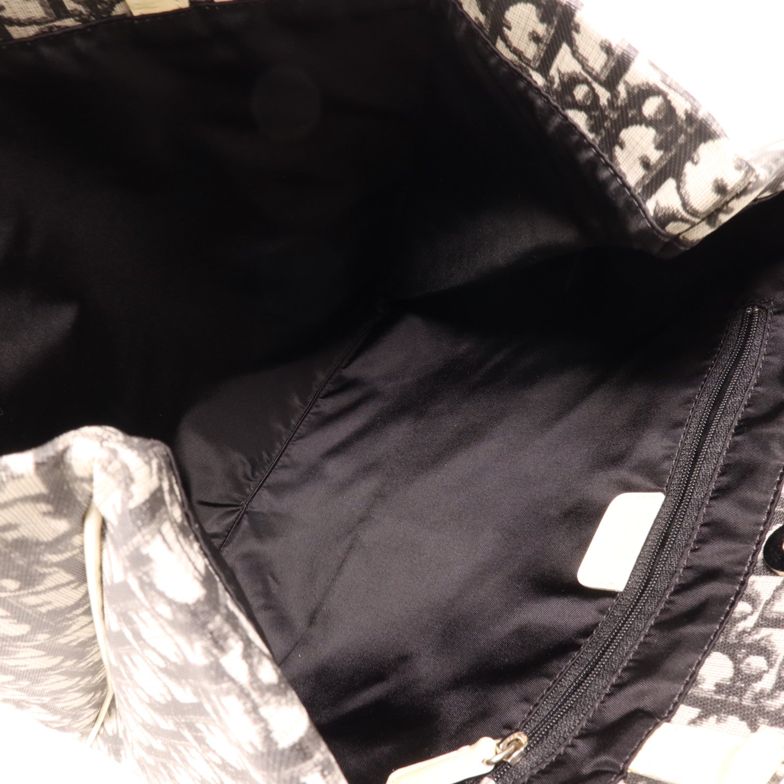 Dior 塗層帆布Tote Bag銀扣手挽袋