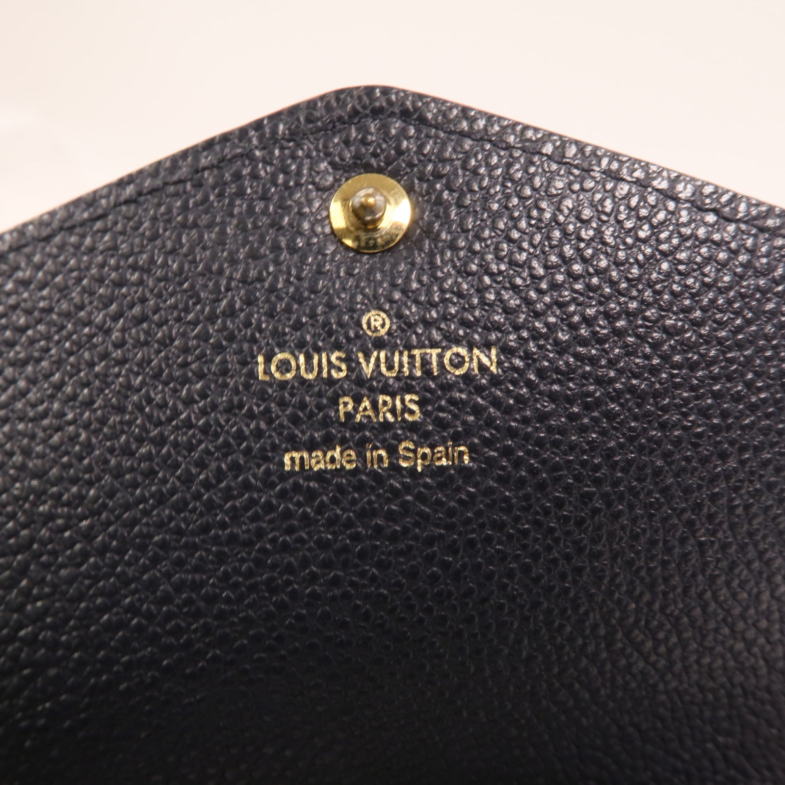 LOUIS VUITTON Monogram Empreinte Sarah金扣長錢包