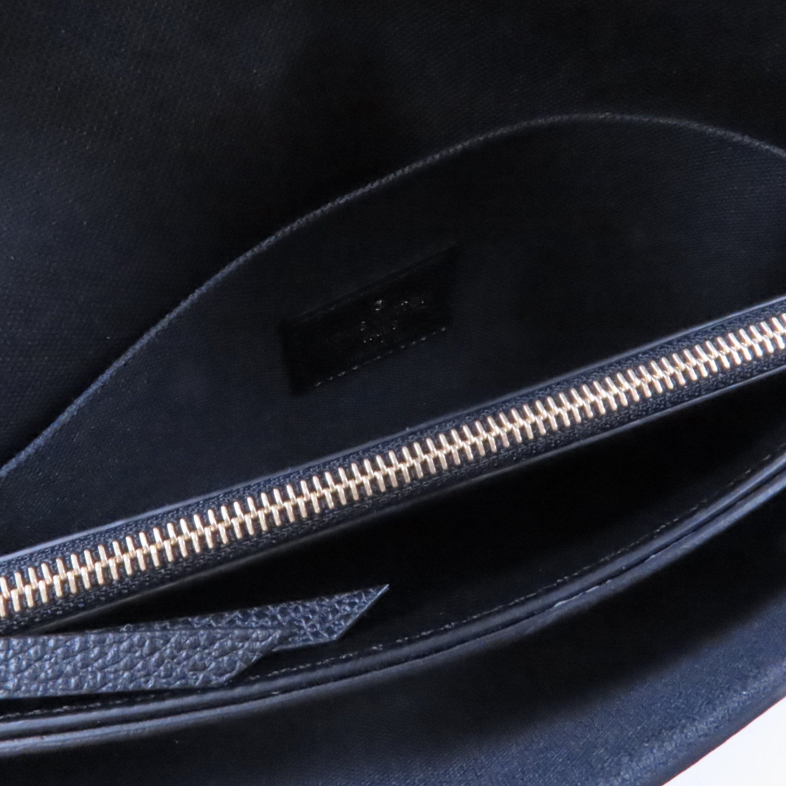 LOUIS VUITTON Mnogram Empreinte Felicie Pochette金扣鏈帶肩背袋黑色