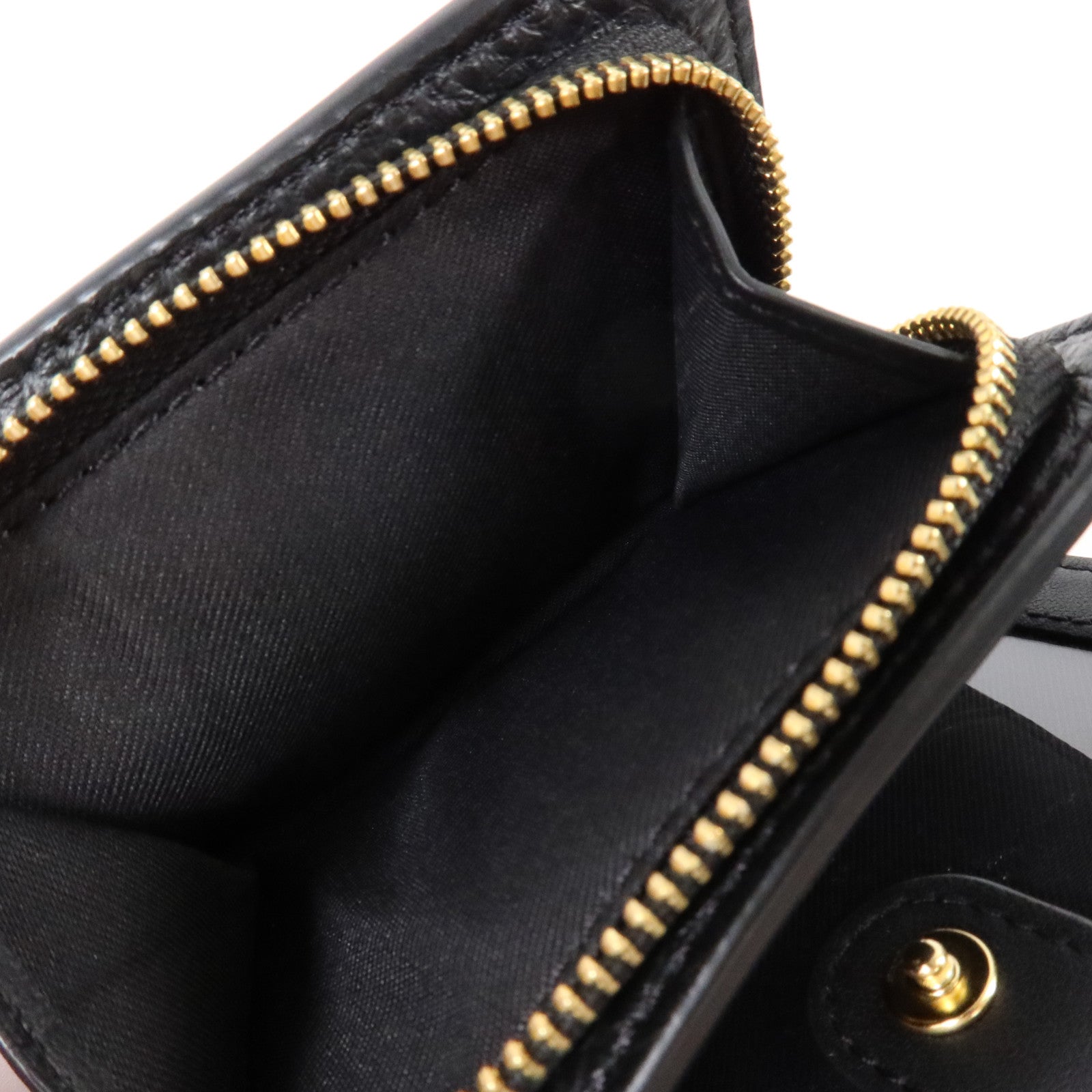 COACH 牛皮皮革Wallet金扣錢包