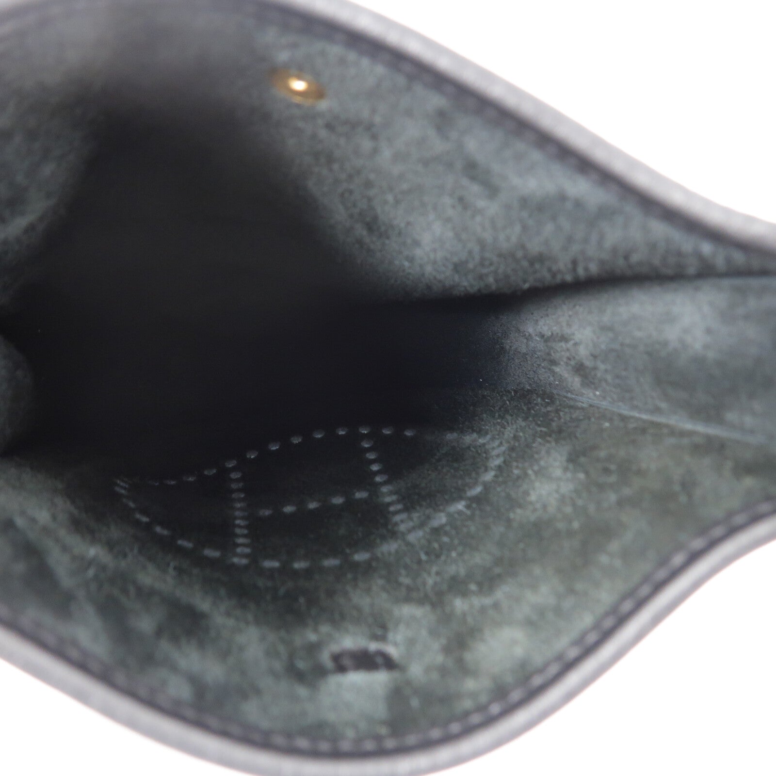 HERMES Clemence皮革Evelyne TPM肩背袋Noir