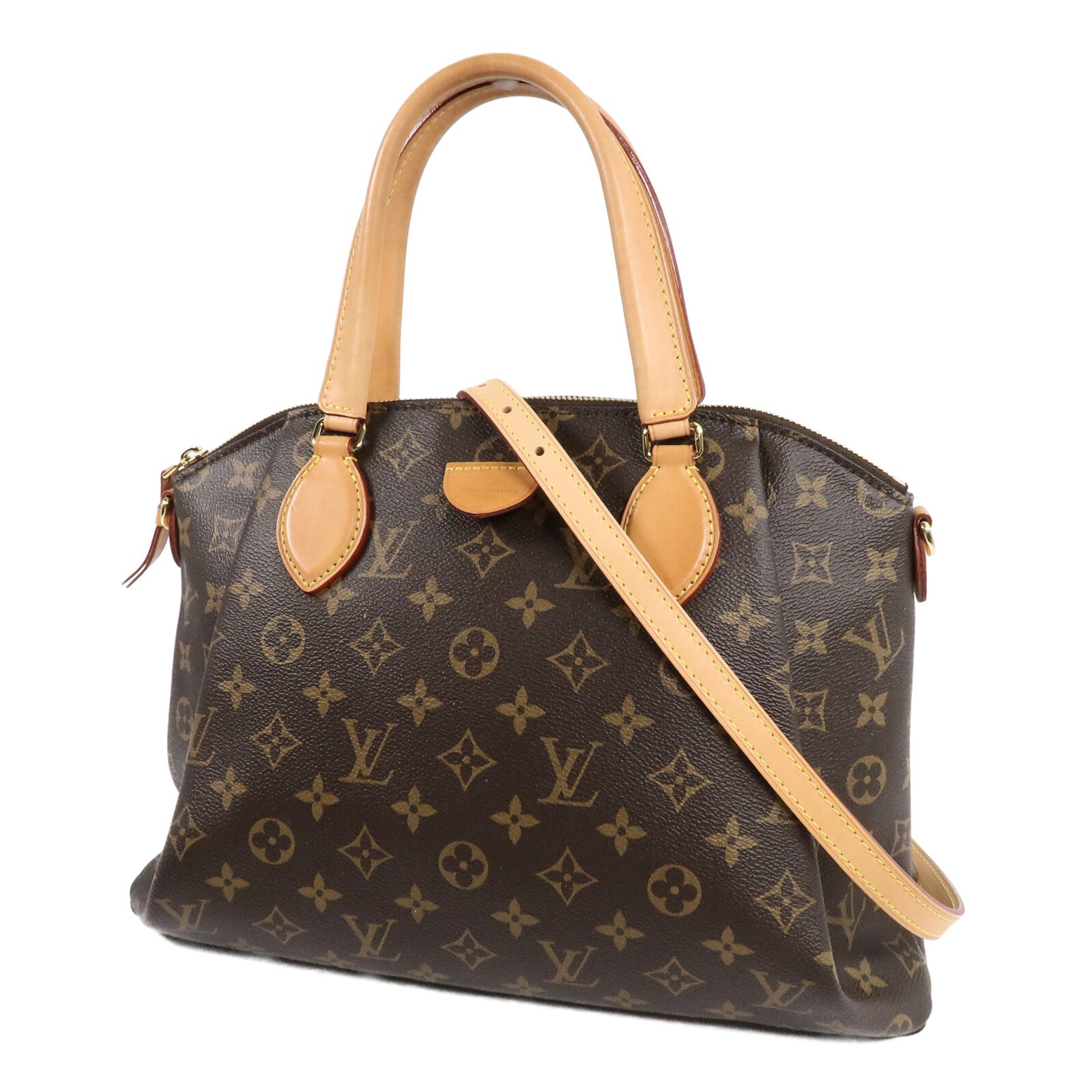LOUIS VUITTON Monogram Rivoli MM手挽肩背兩用袋