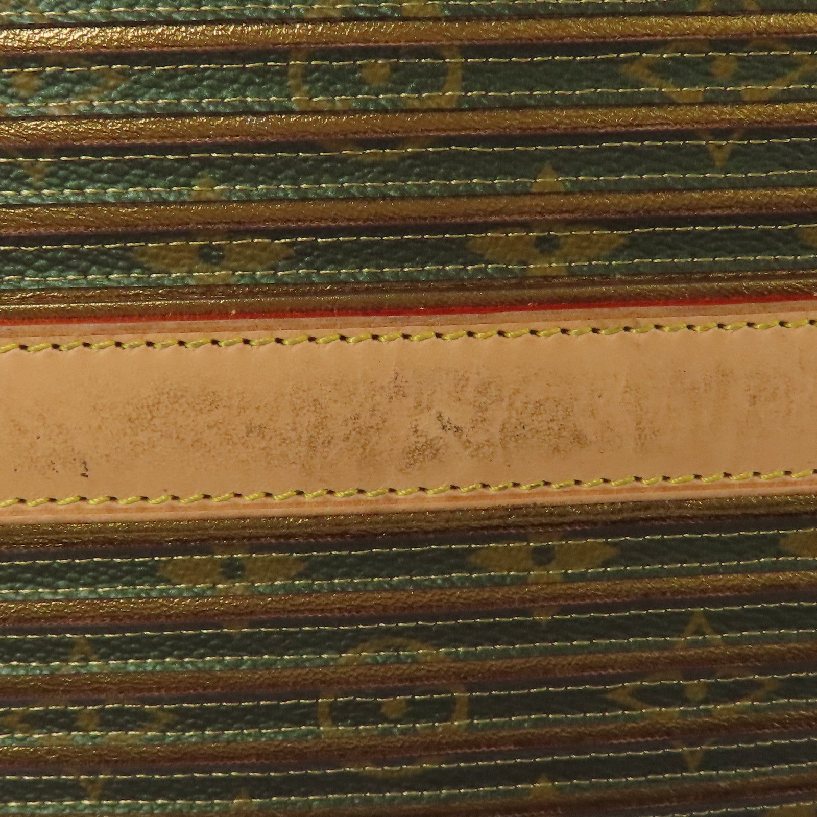 LOUIS VUITTON LV GHW Eden Neo 2 Way Bag M40355 Monogram Eden Green/Gold/Brown