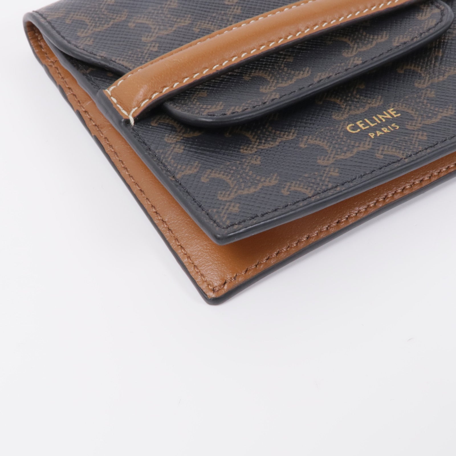 CELINE 塗層帆布Wallet錢包