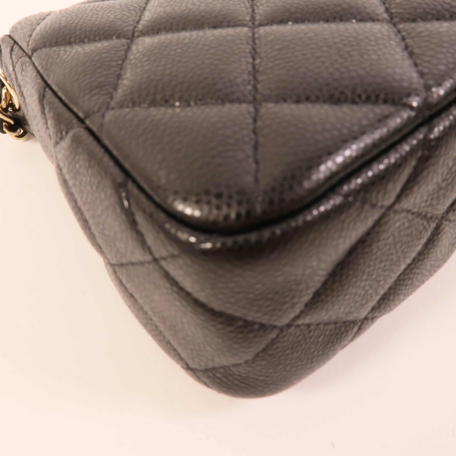 CHANEL 牛皮皮革Chain Shoulder肩背袋