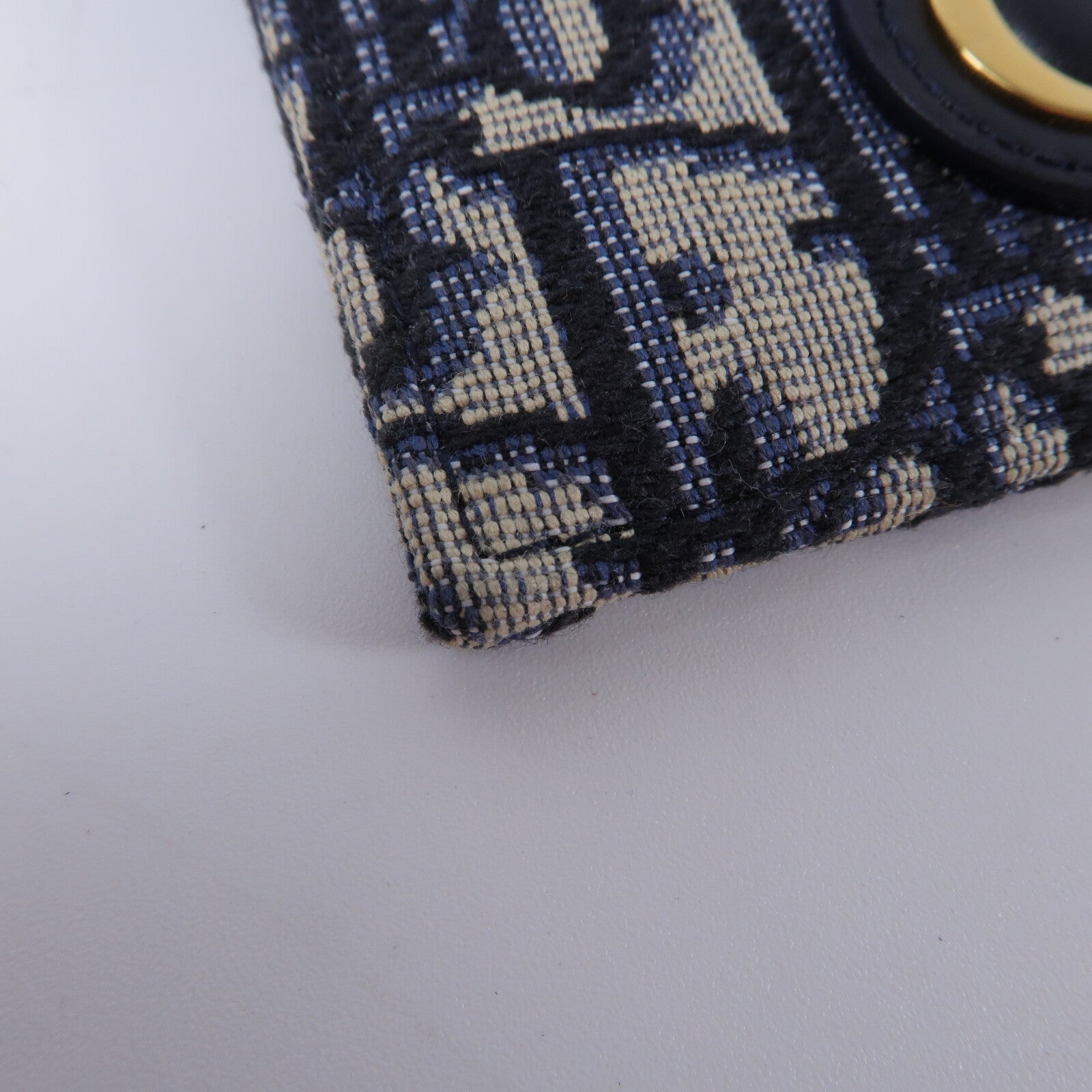 Dior 帆布/牛皮皮革30 Montaigne Freedia Card Holder卡片套