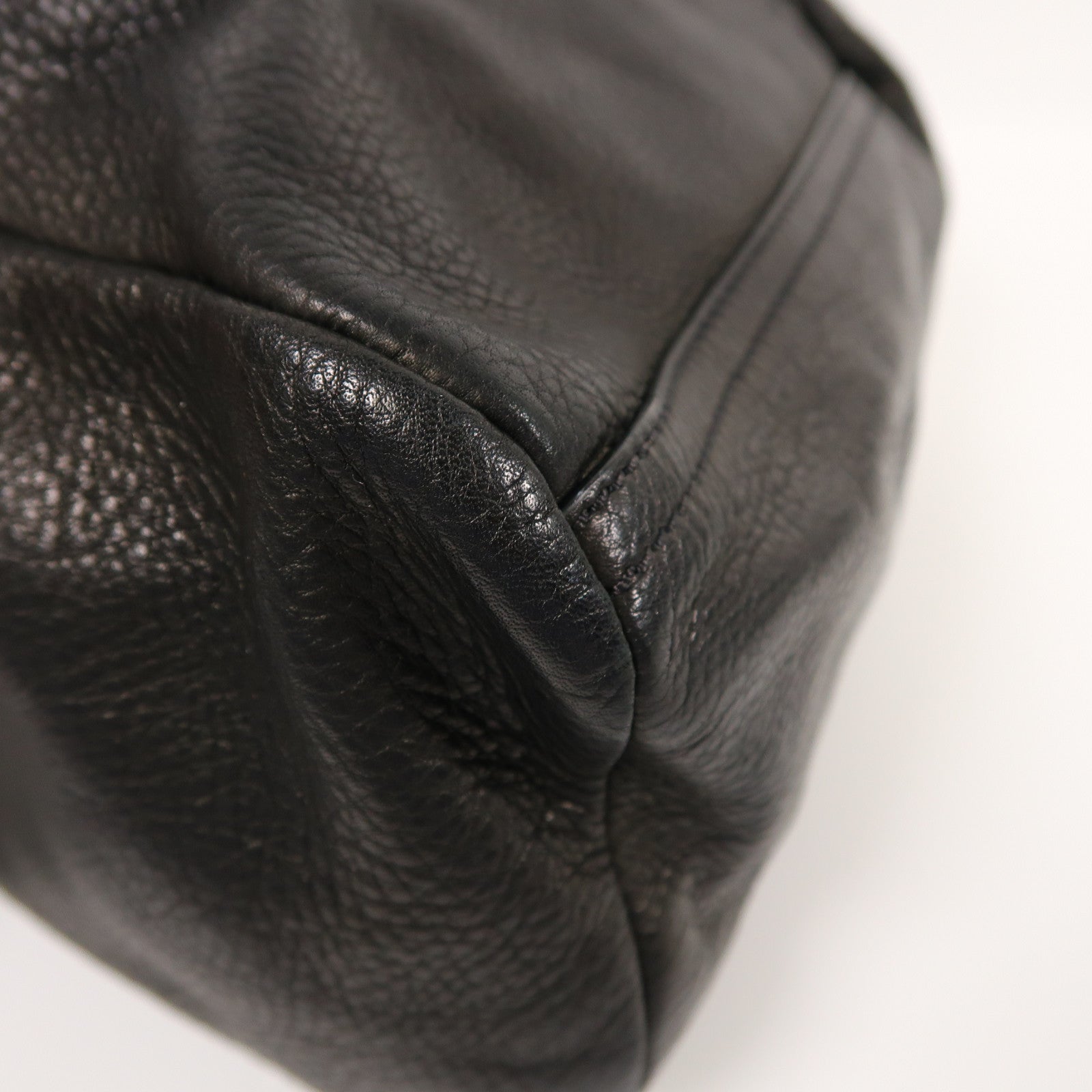 GIVENCHY 牛皮皮革Pandora金扣手挽肩背兩用袋黑色
