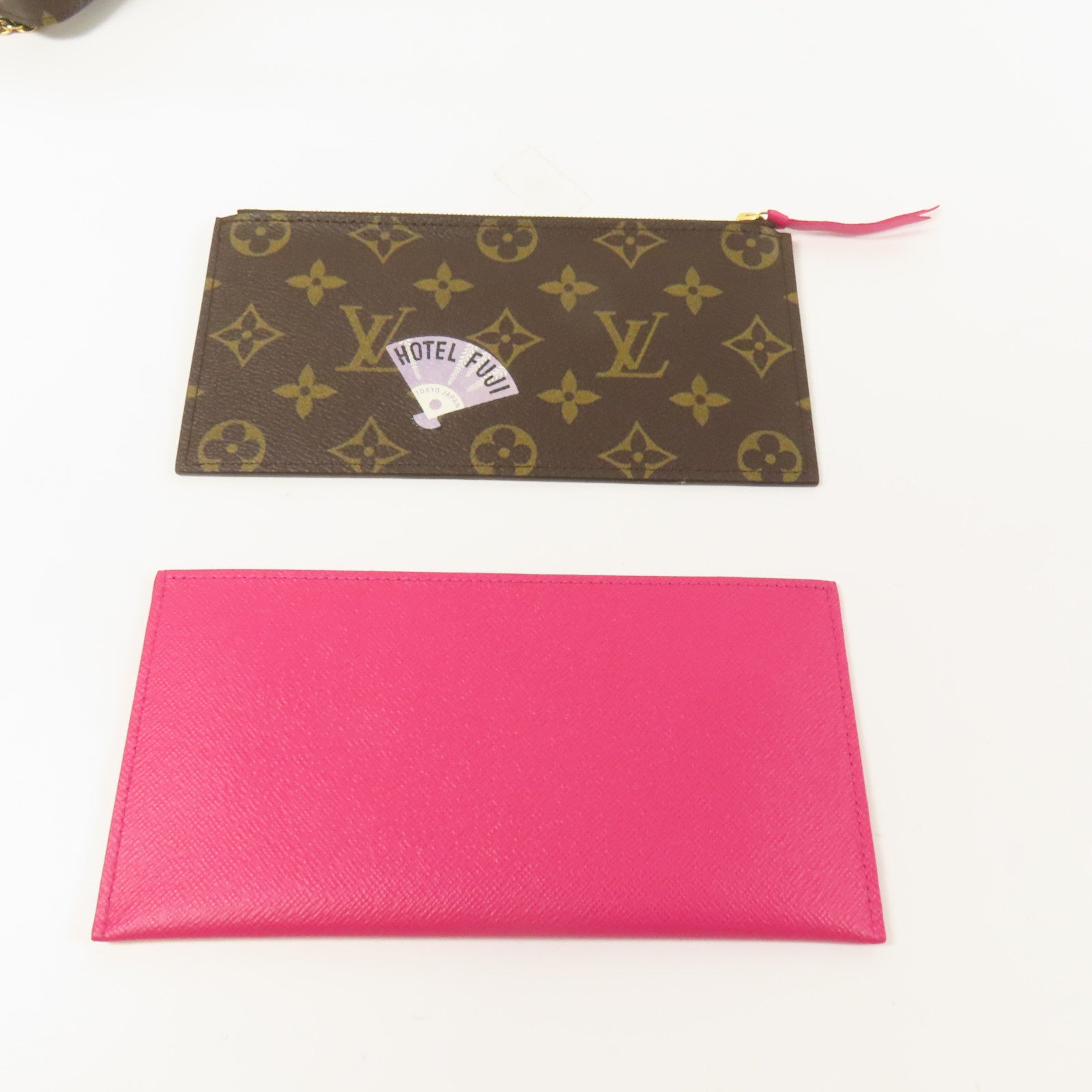 LOUIS VUITTON Monogram Pochette Felicie金扣鏈帶肩背袋